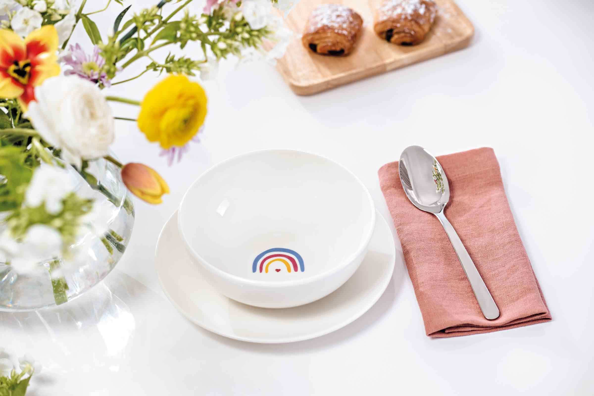 Villeroy & Boch Schale »Müslischalen Sending Love With Love ø 16,9 cm 5er Set bunt«