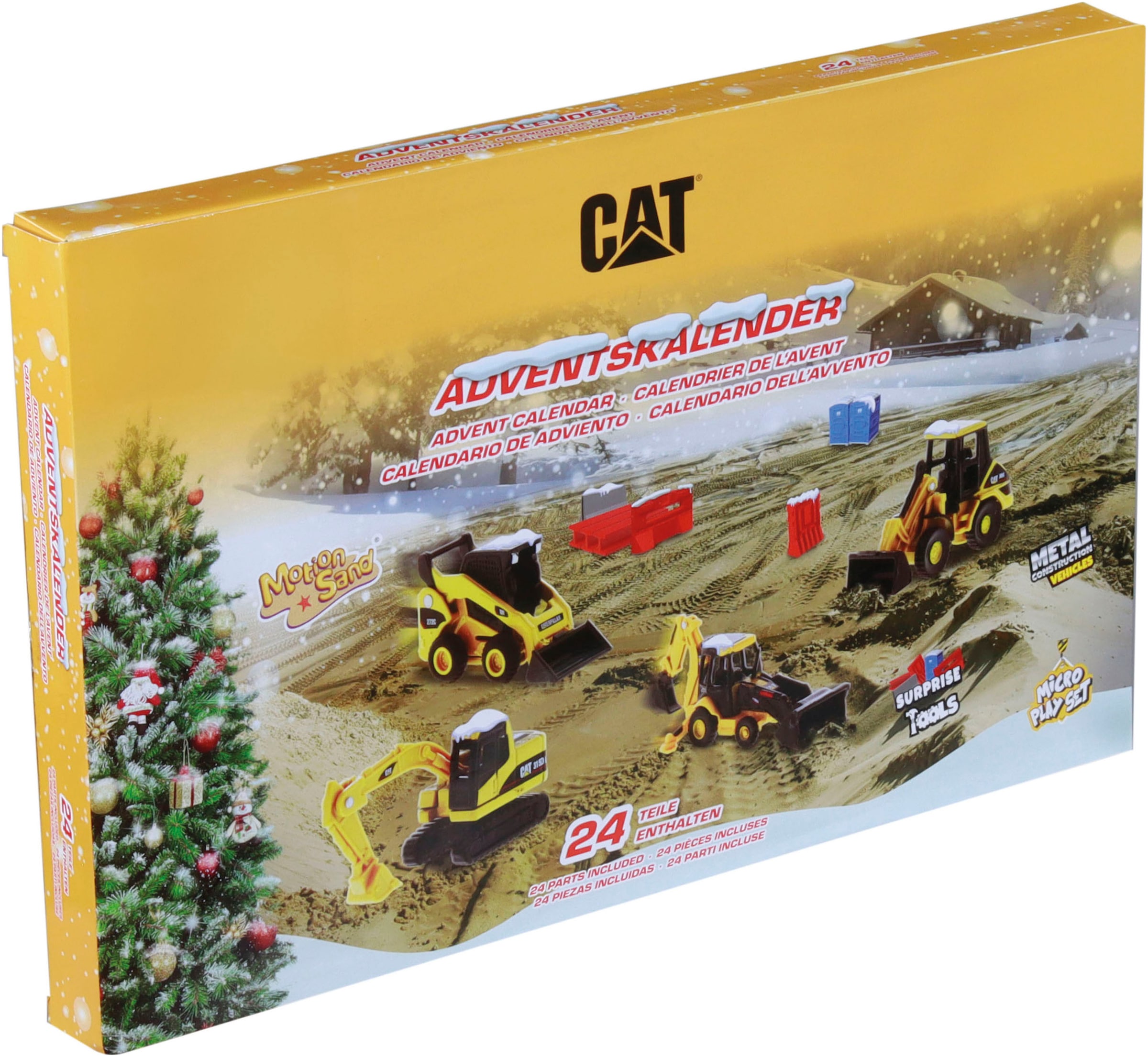 Carrera® Spielzeug-Adventskalender »CAT Micro«, ab 6 Jahren