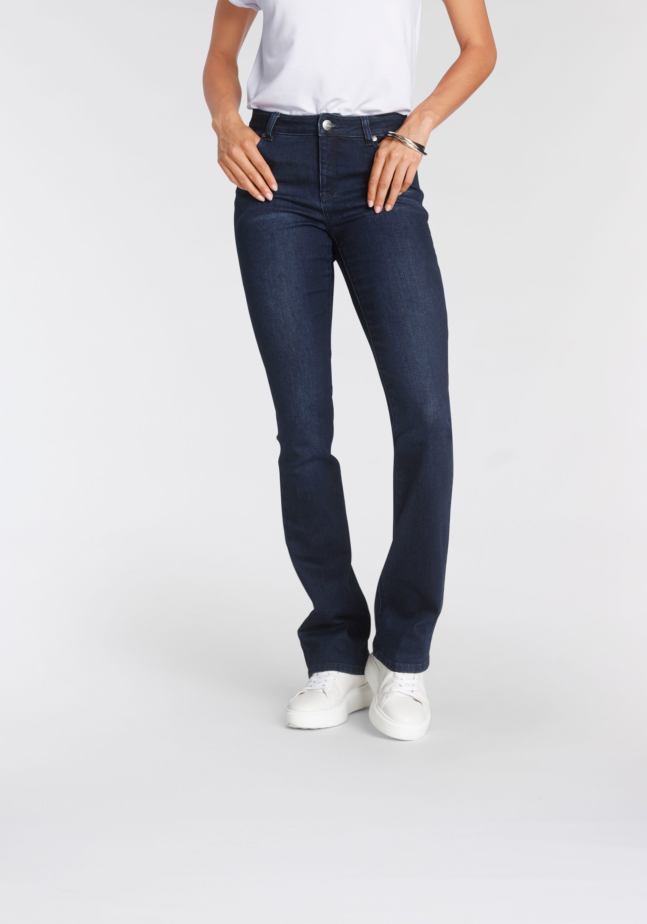 Tamaris Bootcut-Jeans, im Five-Pocket 