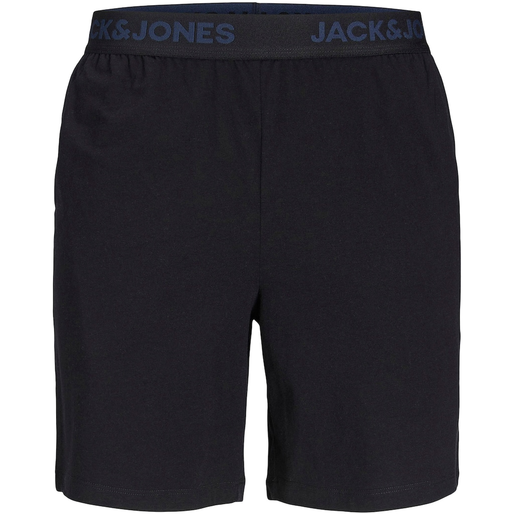 Jack & Jones Rundhalsshirt »JACAARON SS TEE AND SHORTS SET«