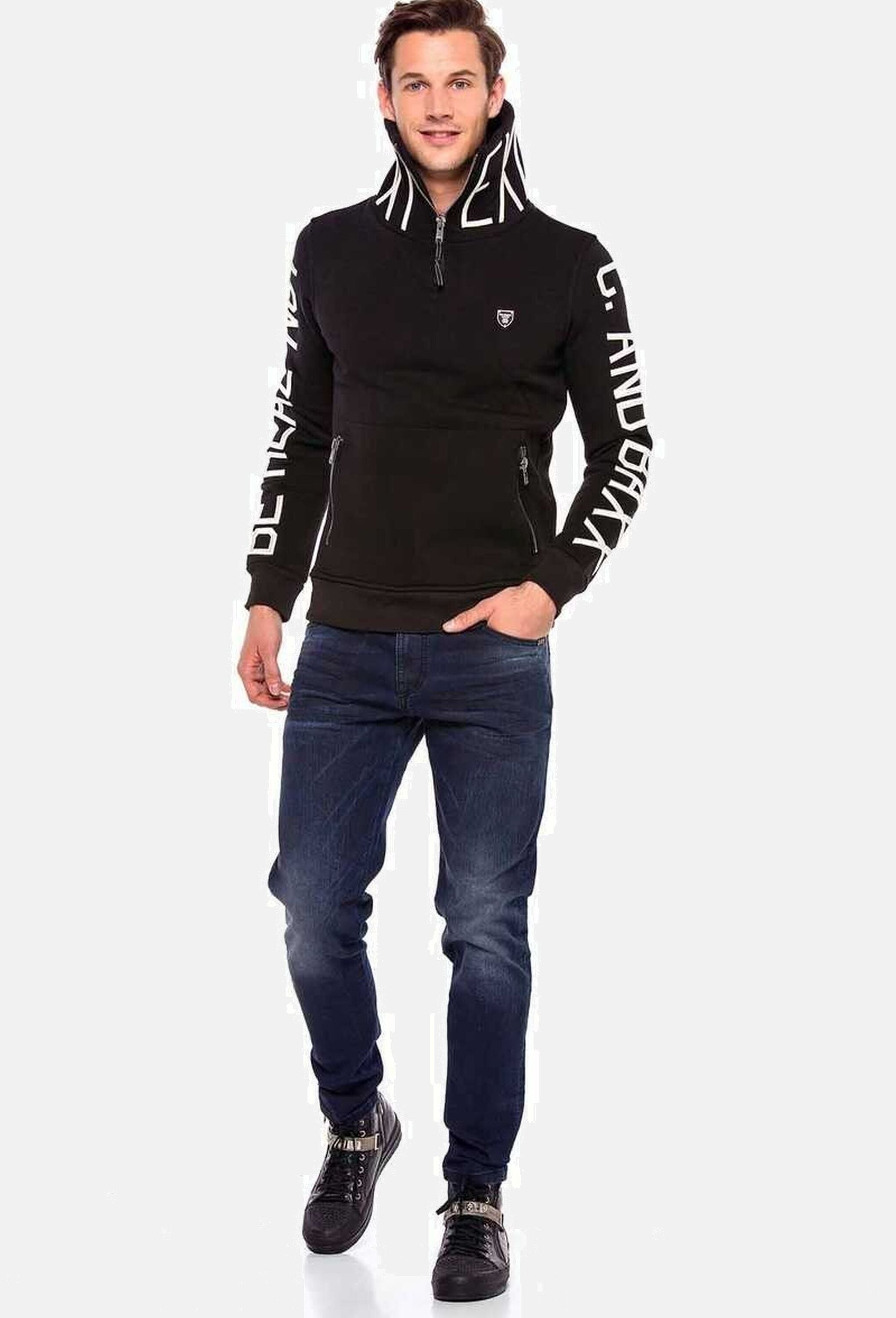 Cipo & Baxx Slim-fit-Jeans »Cipo & Baxx Jeans« im Slim-Fit Schnitt, CD540
