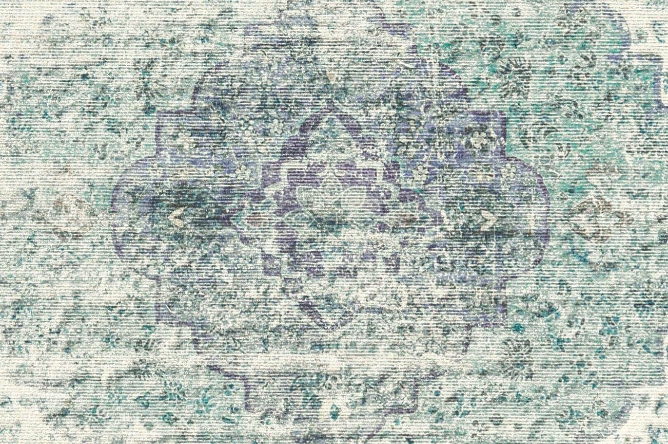 Teppich Leonique mit rechteckig, Bordüre Teppich kaufen Kurzflor, Used-Look, online Vintage-Design, Orient-Optik, »Dario«,