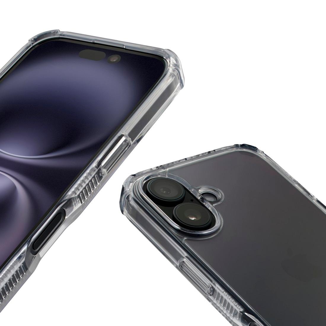 Hama Smartphone-Hülle »Handyhülle „Extreme Protect“ für iPhone 16 (stoßfest, sturzsicher)« iPhone 16 15,4 cm (6,1 Zoll)
