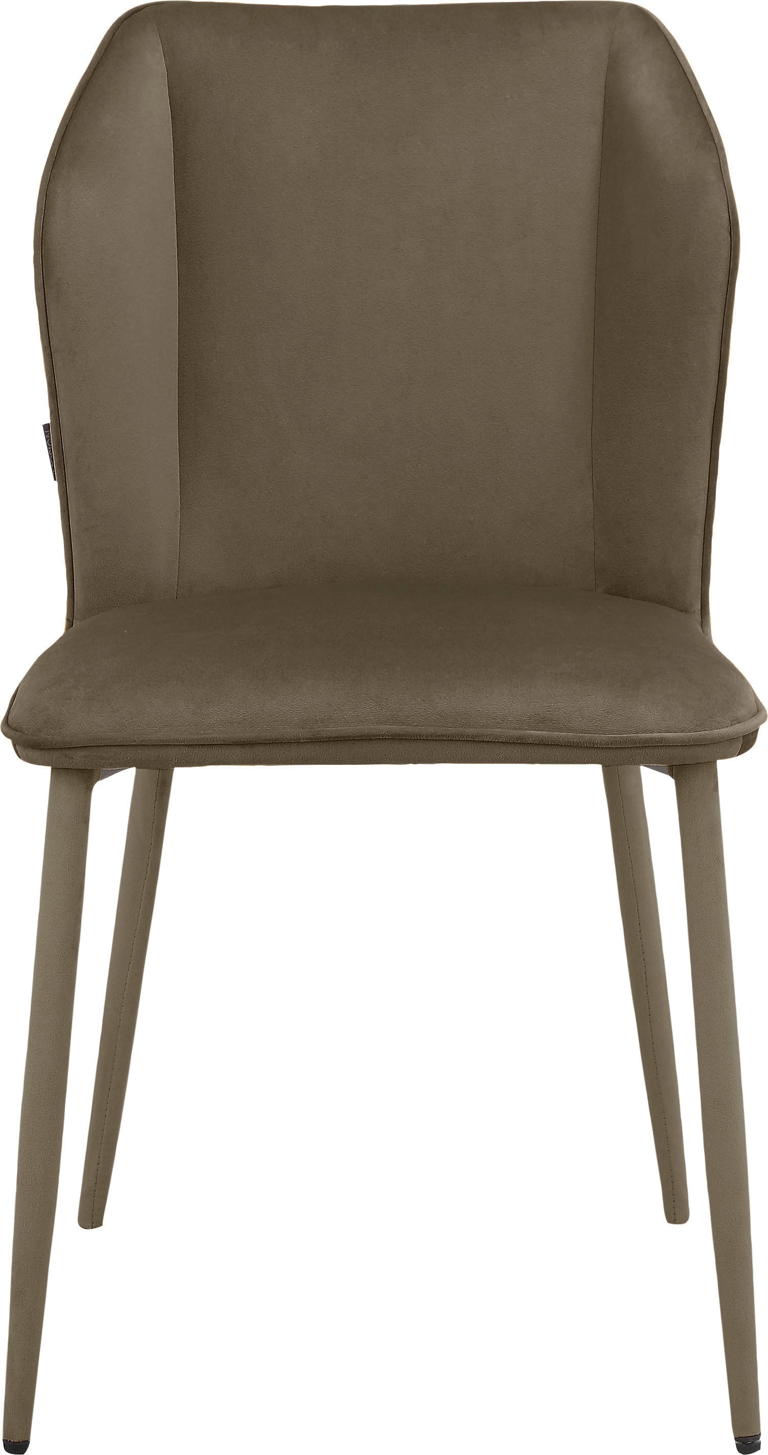 INOSIGN Esszimmerstuhl »Koa«, 2 St., Veloursstoff, in Velourstoff, mit Sitz und Rücken gepolstert, Sitzhöhe 49 cm