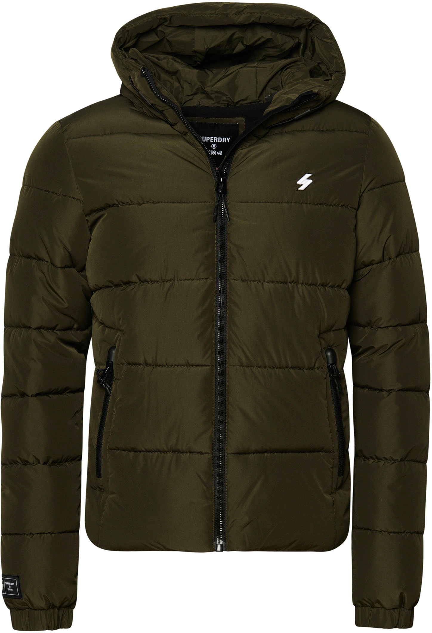 Superdry Steppjacke »HOODED SPORTS PUFFR JACKET«, mit Kapuze