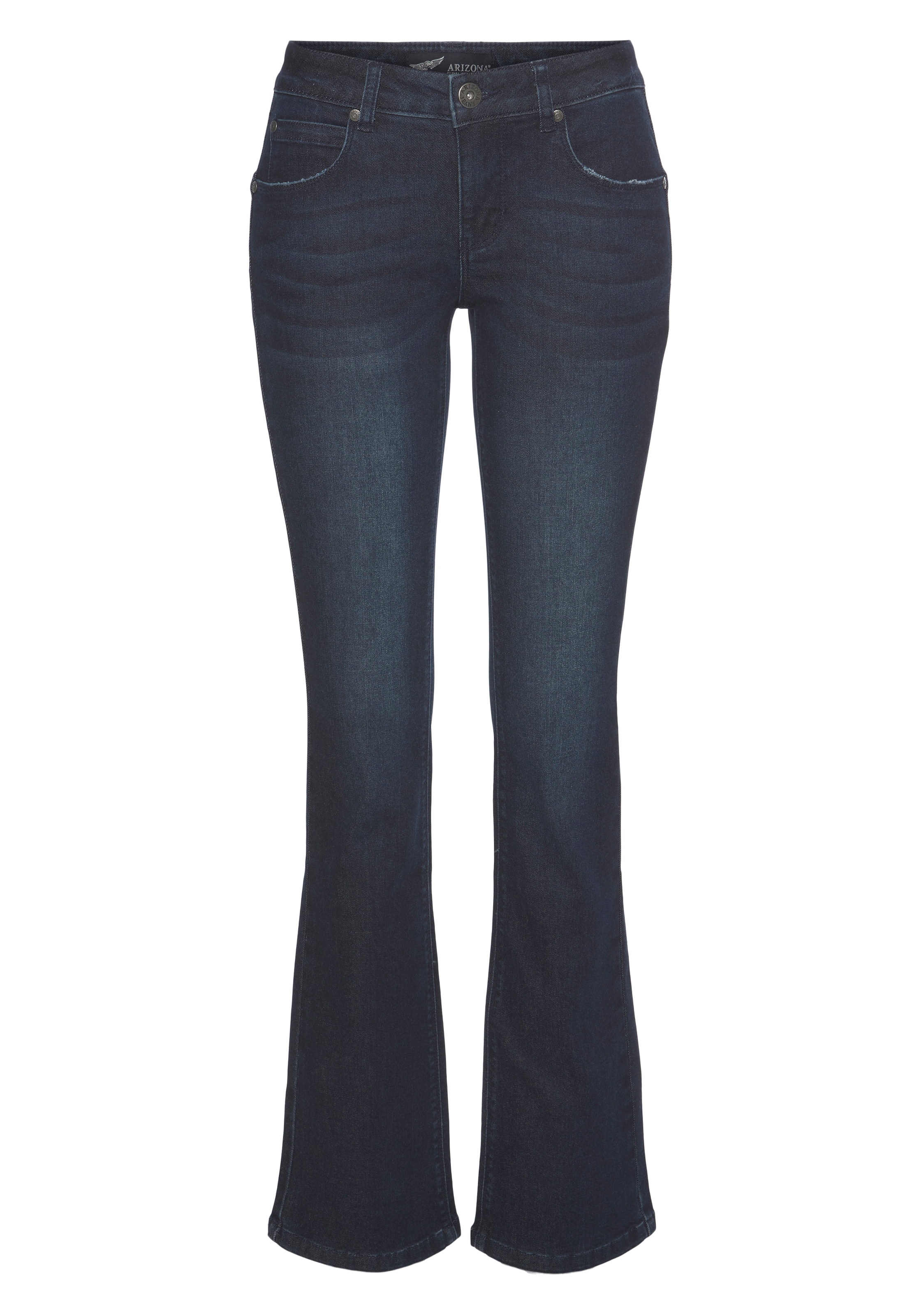 Bootcut-Jeans, ♕ Recyceltes Arizona bei Polyester