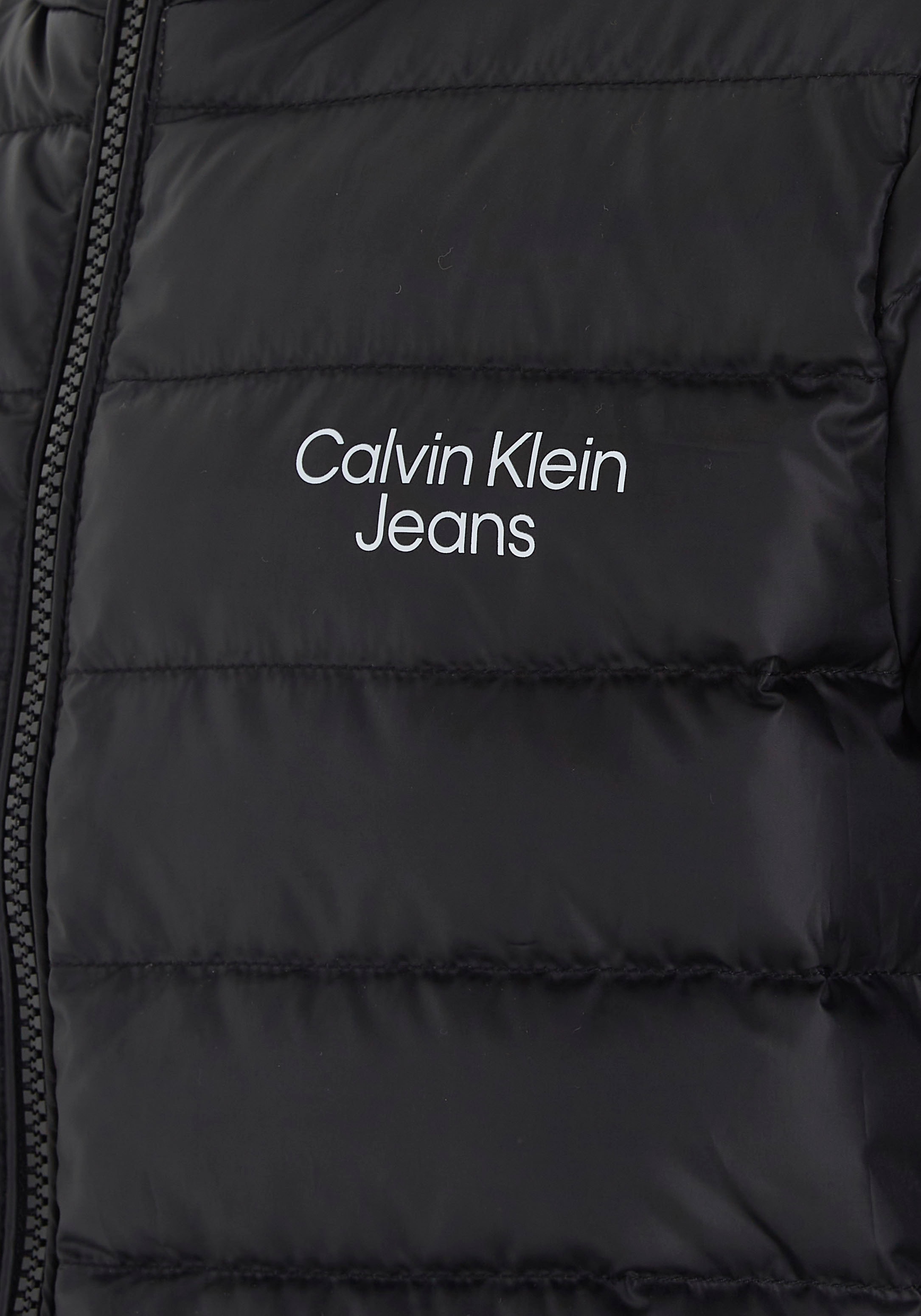 Calvin Klein Jeans Steppjacke »LW DOWN LOGO JACKET«, mit Kapuze