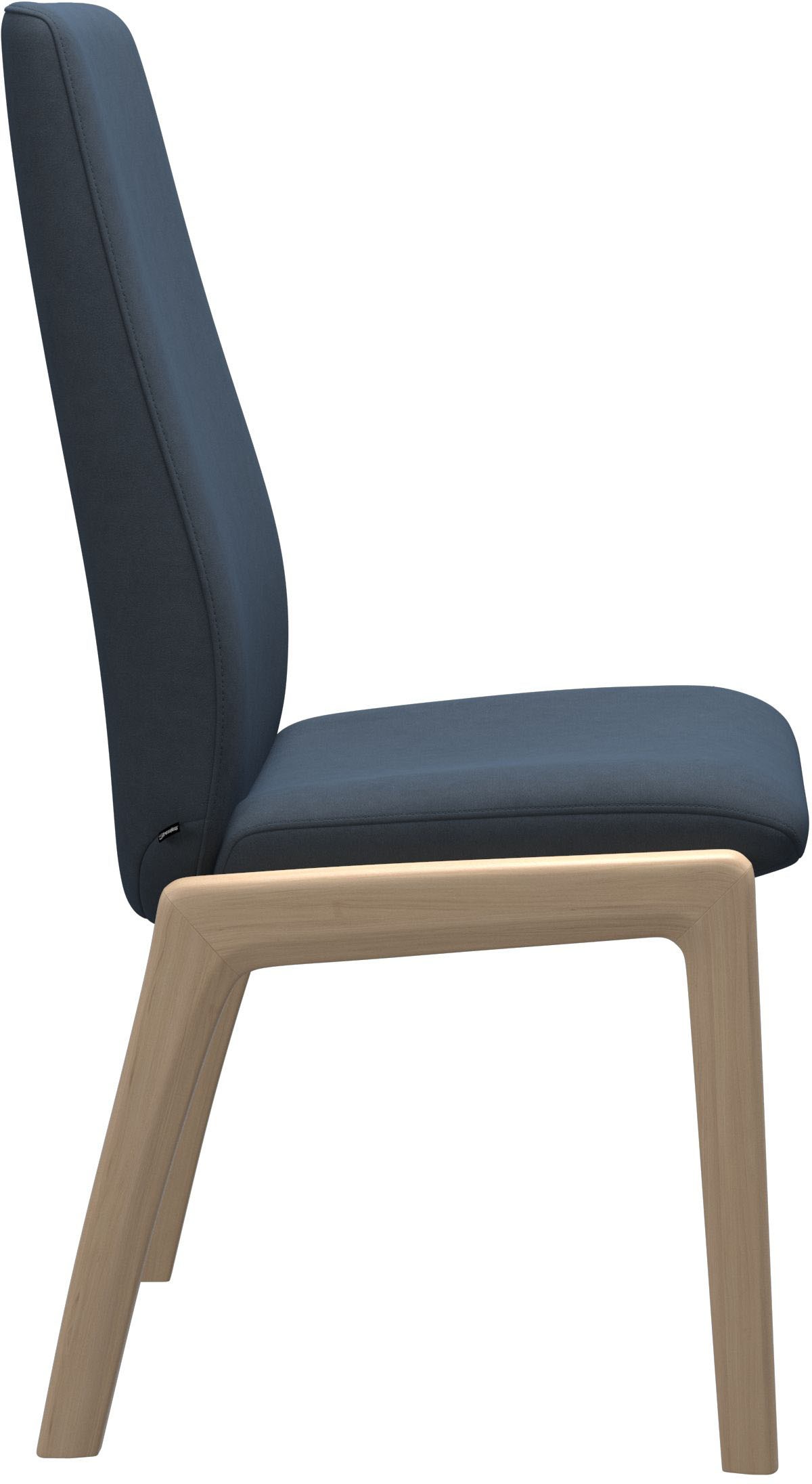 Stressless® Polsterstuhl »Laurel«, Microfaser DINAMICA, High Back, Größe L, mit abgerundeten Beinen in Schwarz