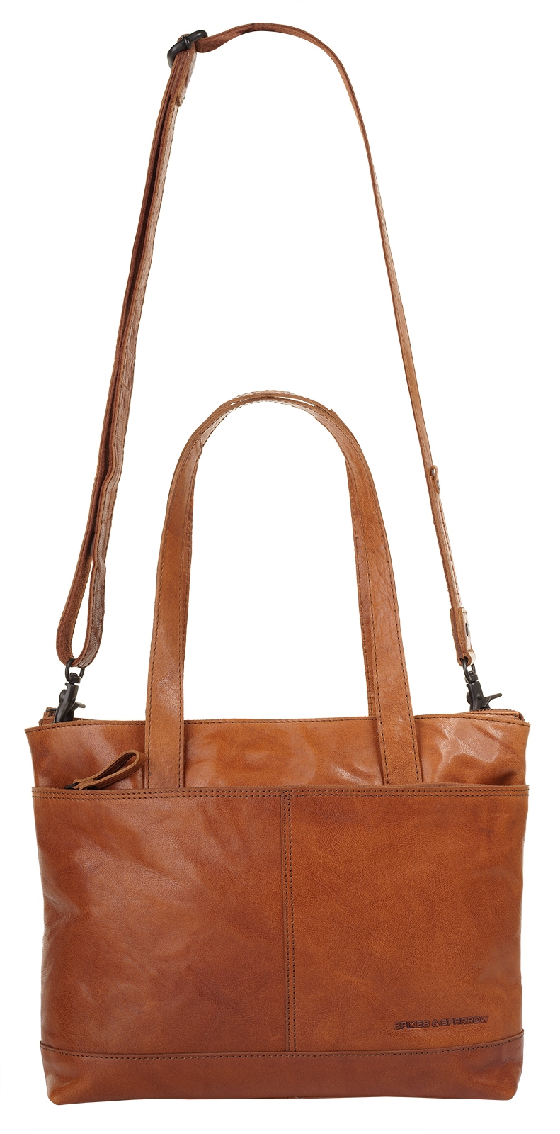 Spikes & Sparrow Shopper, echt Leder