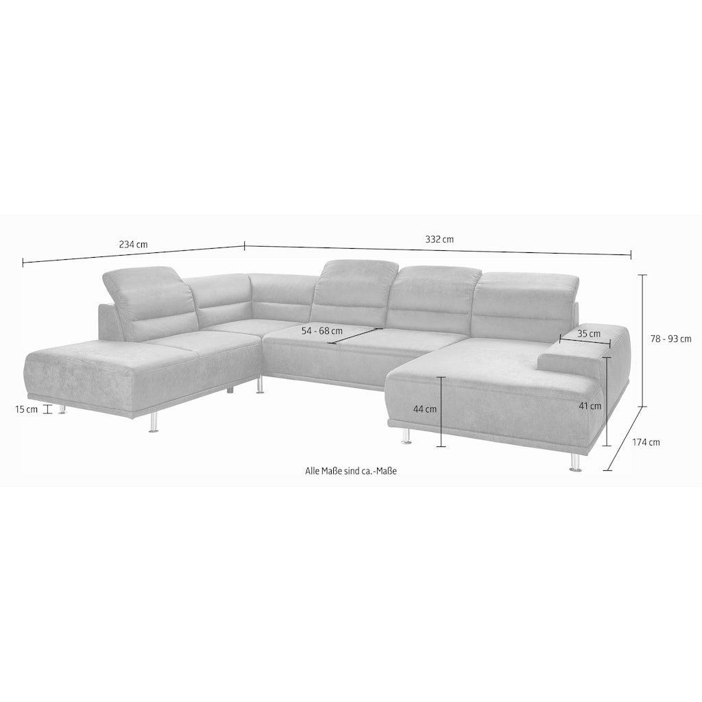 sit&more Wohnlandschaft »Mariola«