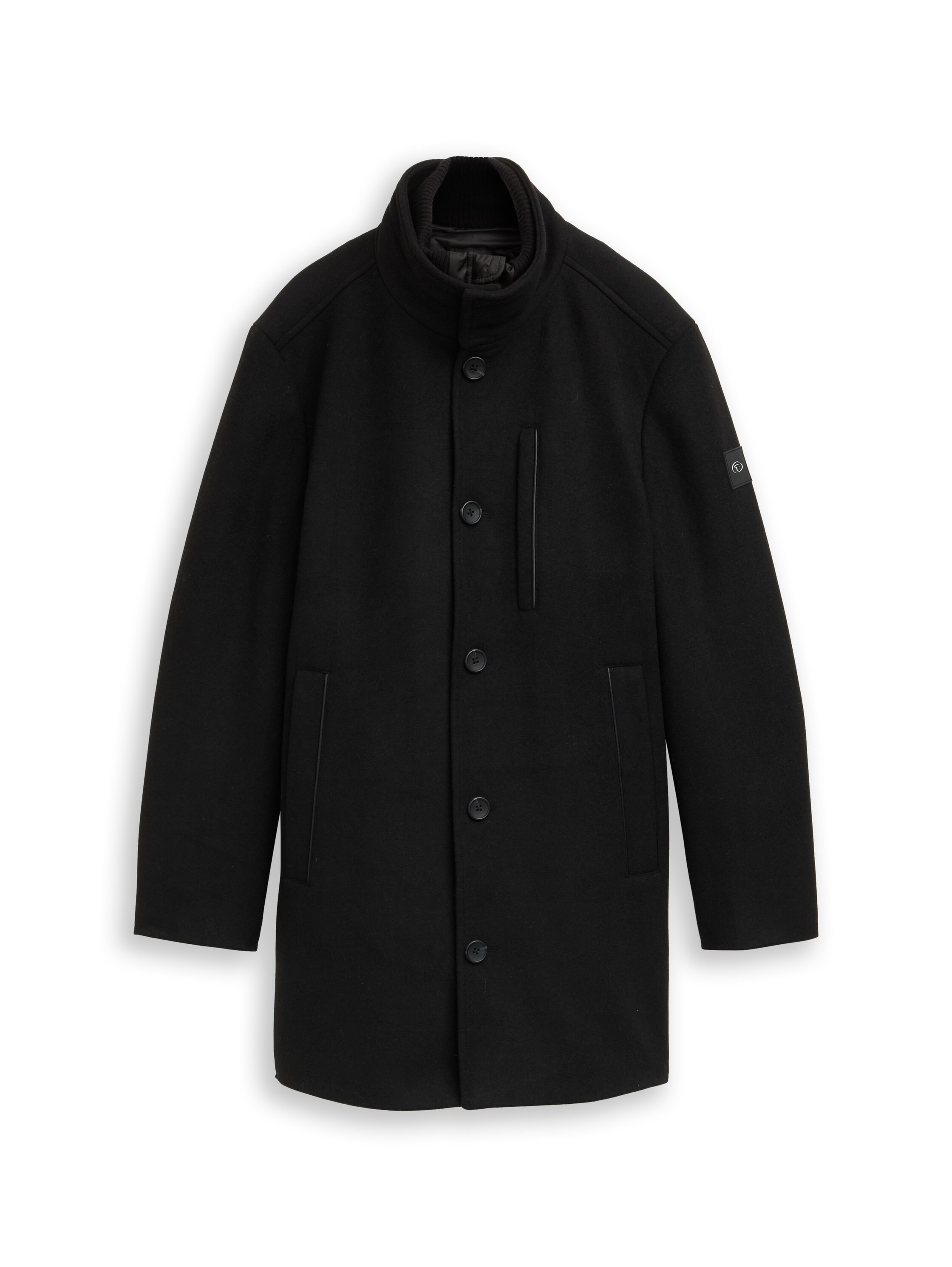 TOM TAILOR Wollmantel, mit abnehmbarer Innenjacke