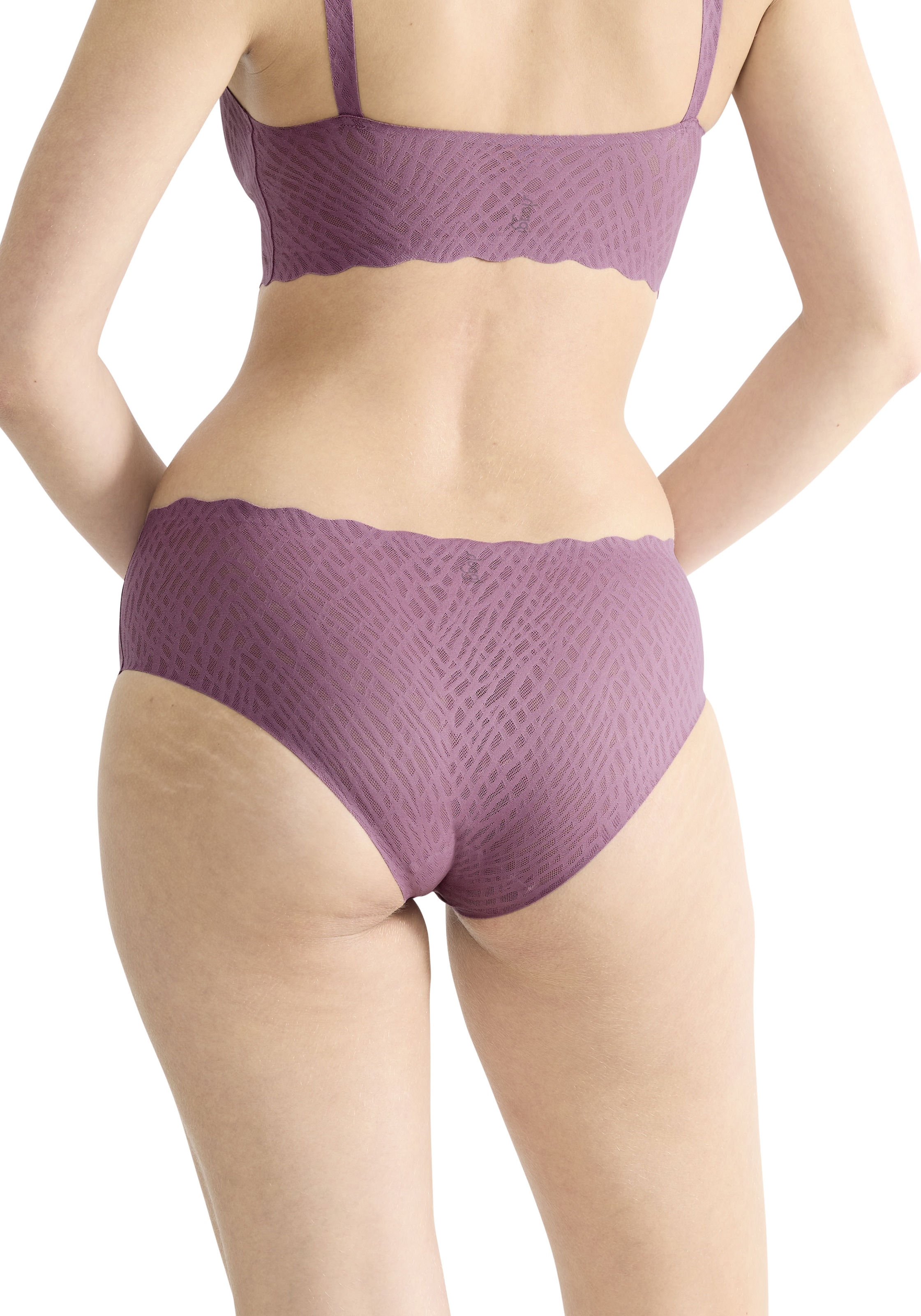 sloggi Slip »ZERO Feel Bliss Hipster«, unsichtbar mit Spitzenoptik