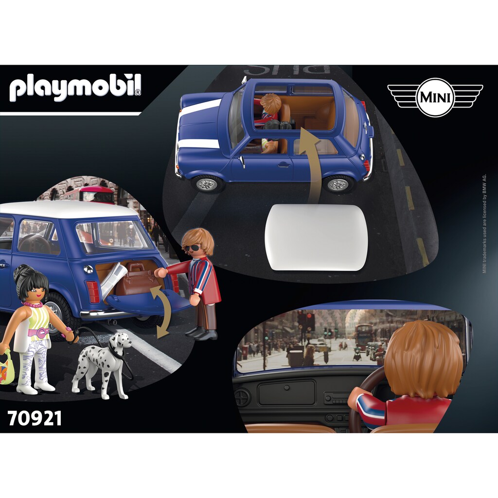 Playmobil® Konstruktions-Spielset »Mini Cooper (70921), Classic Cars«, (41 St.), Made in Germany