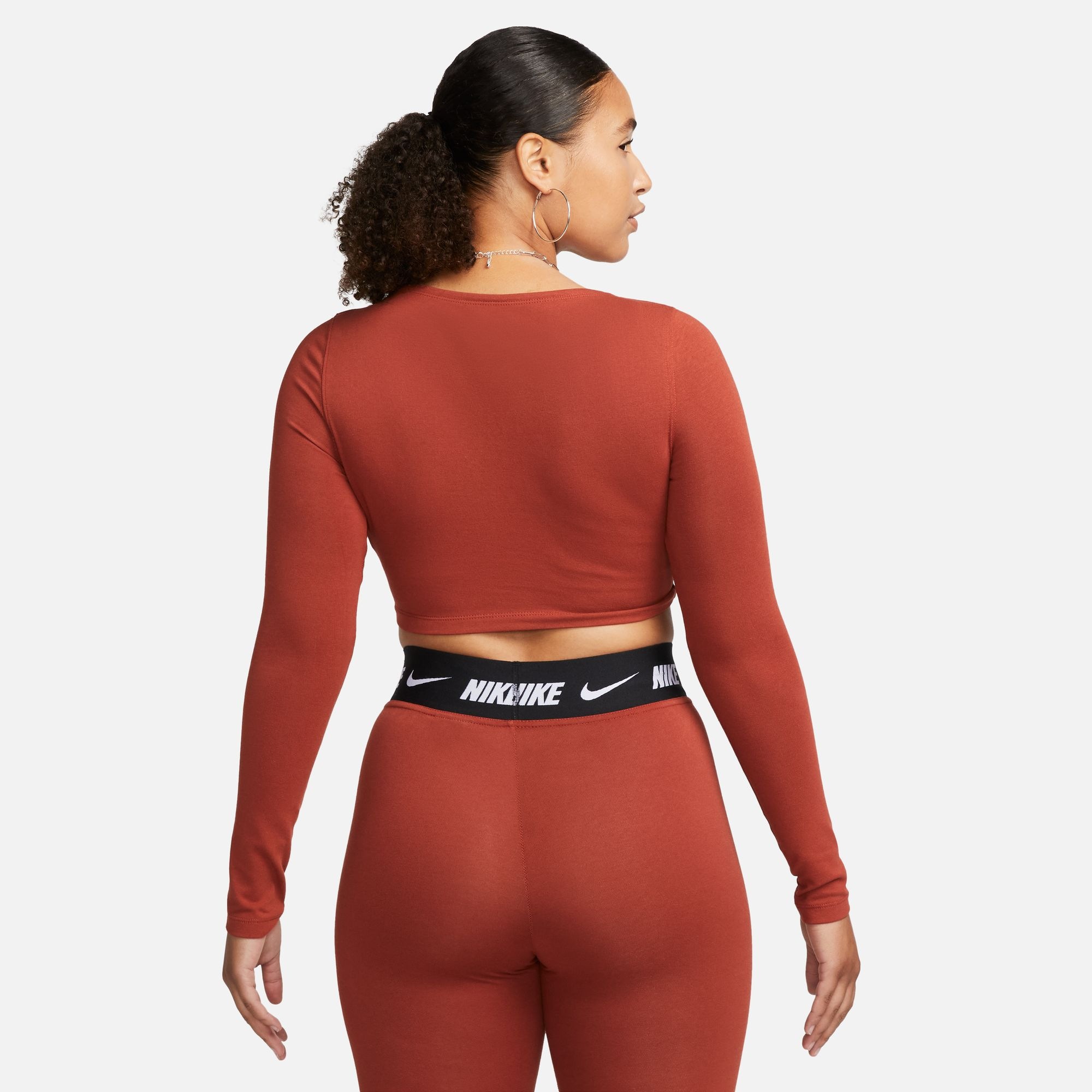 Nike Sportswear Langarmshirt »W NSW LS CROP TOP SW«