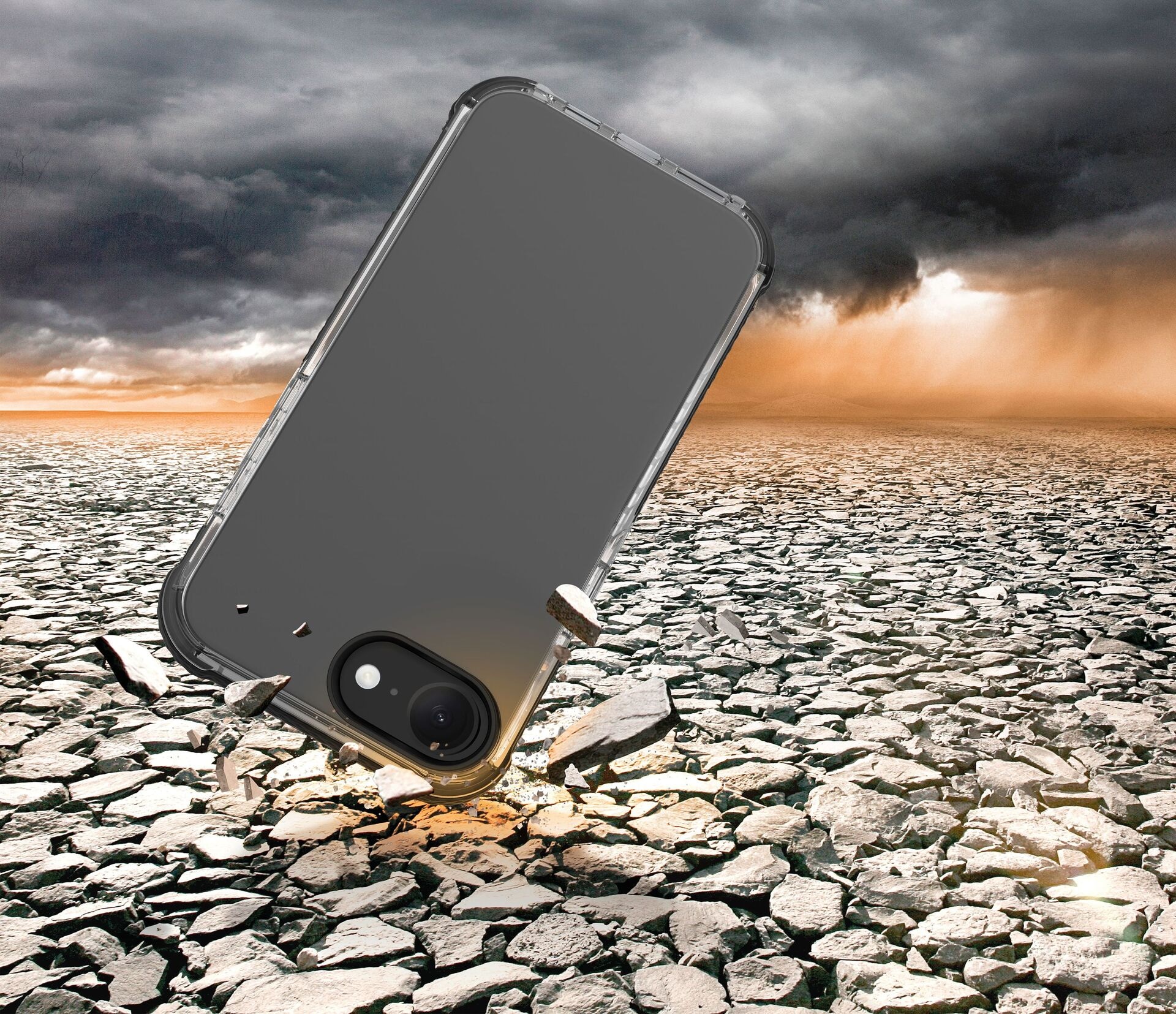 Cellularline Handyhülle »Strong Guard Case für Apple iPhone 16e«, Apple iPhone 16e, Backcover, Schutzhülle, Handyschutzhülle, Case, Schutzcase, stoßfest