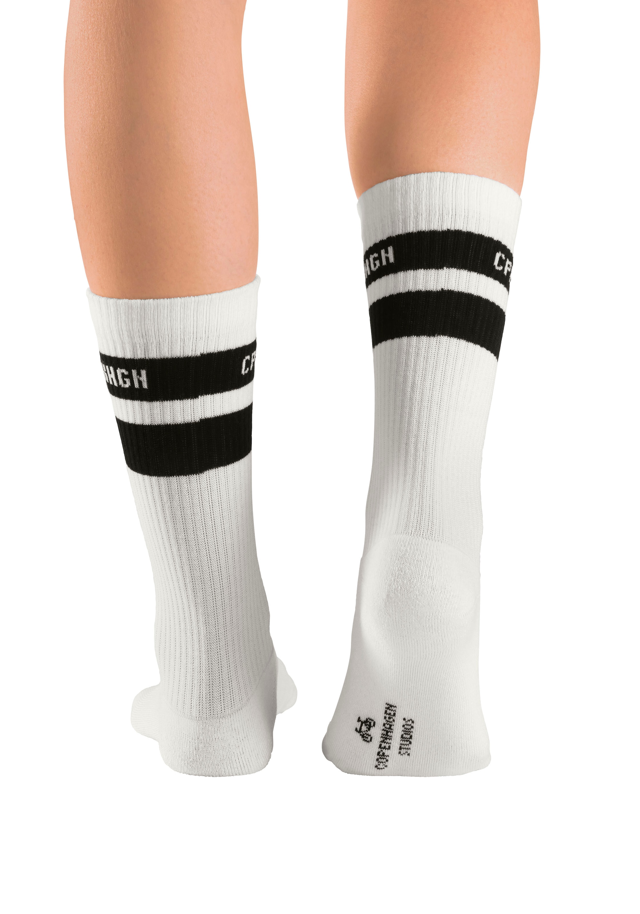 Copenhagen Studios Tennissocken, (Packung, 3 Paar), mit Streifendesign und Vollfrottee