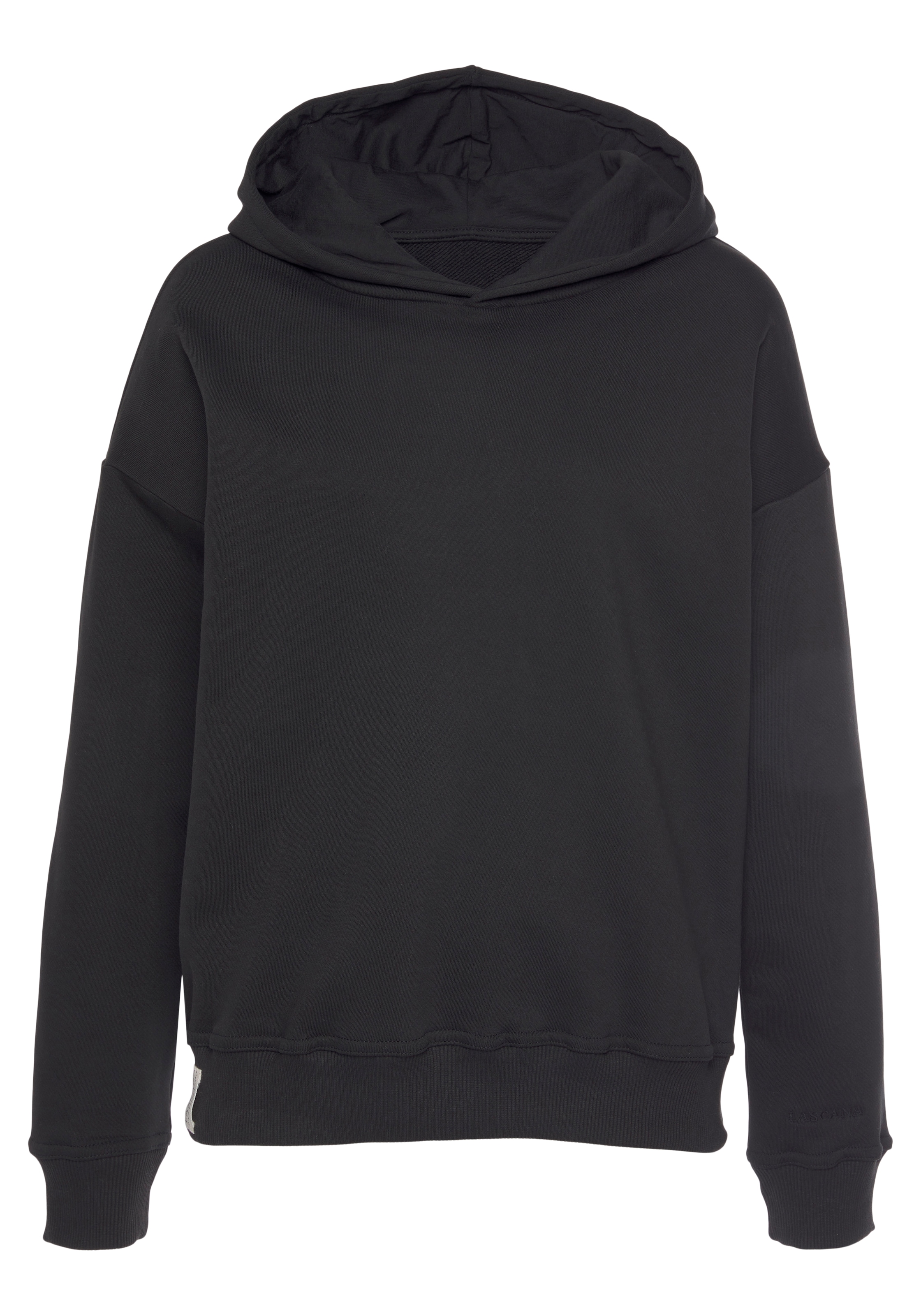 LASCANA Hoodie »-Kapuzensweatshirt«, aus organischer Baumwolle, Loungewear, Loungeanzug, Hoodie