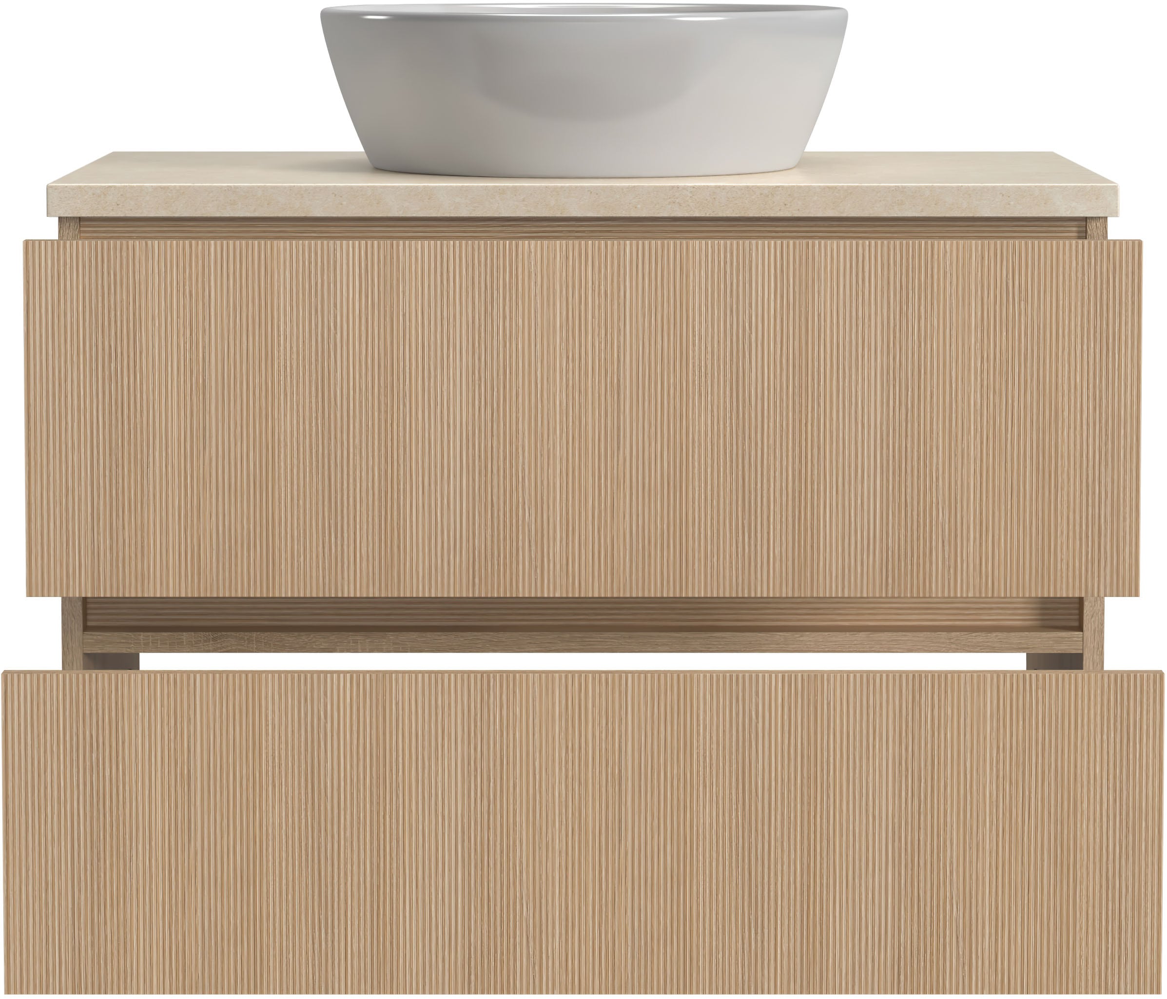 welltime Badmöbel-Set »EIXO, Set aus Spiegelschrank, Waschtisch und Midischrank«, Set 110 cm breit, Badmöbel mit LED-Beleuchtung