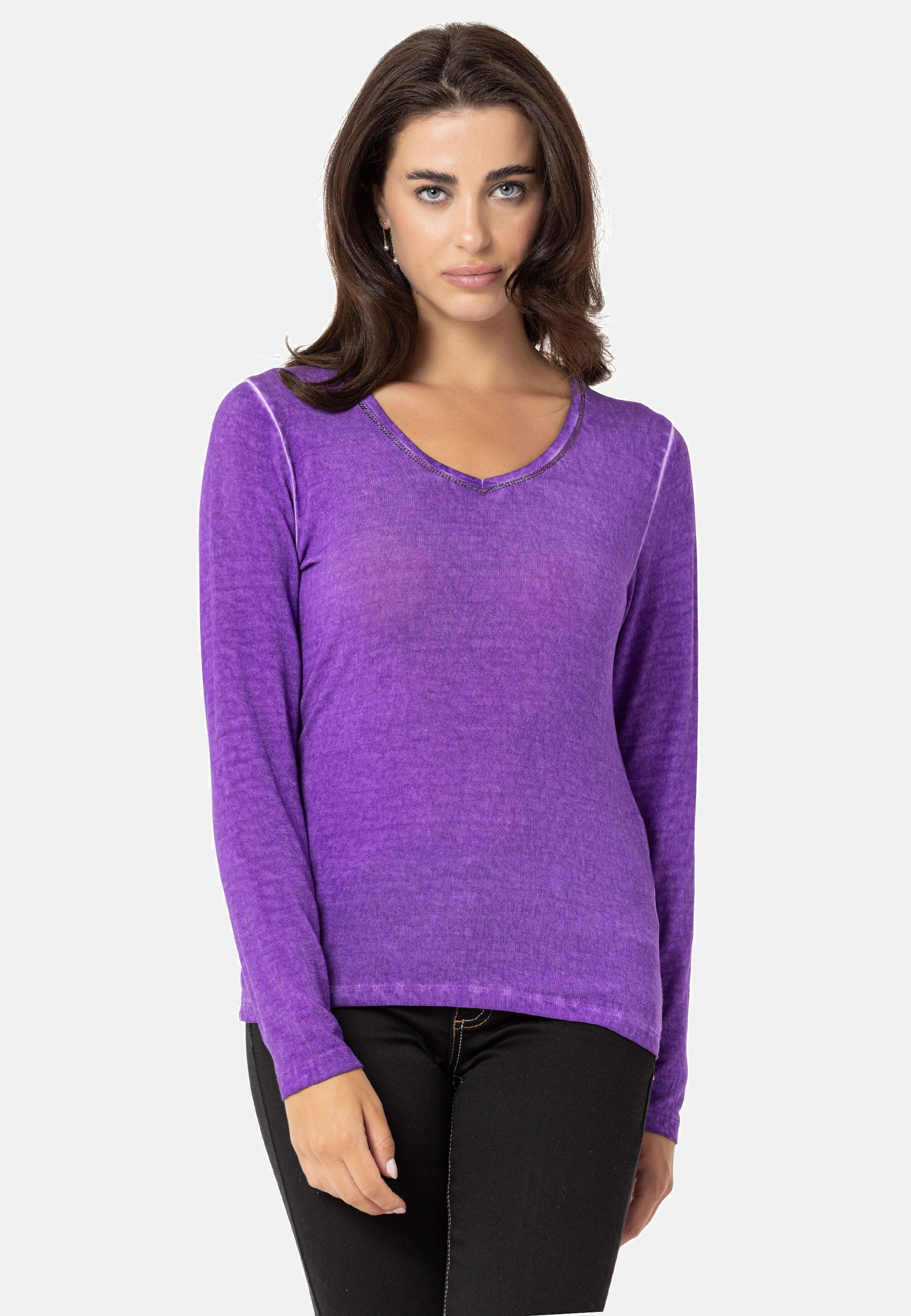 Cipo & Baxx Sweatshirt »Cipo & Baxx Sweatshirt WL355«, mit Rundhalsausschnitt
