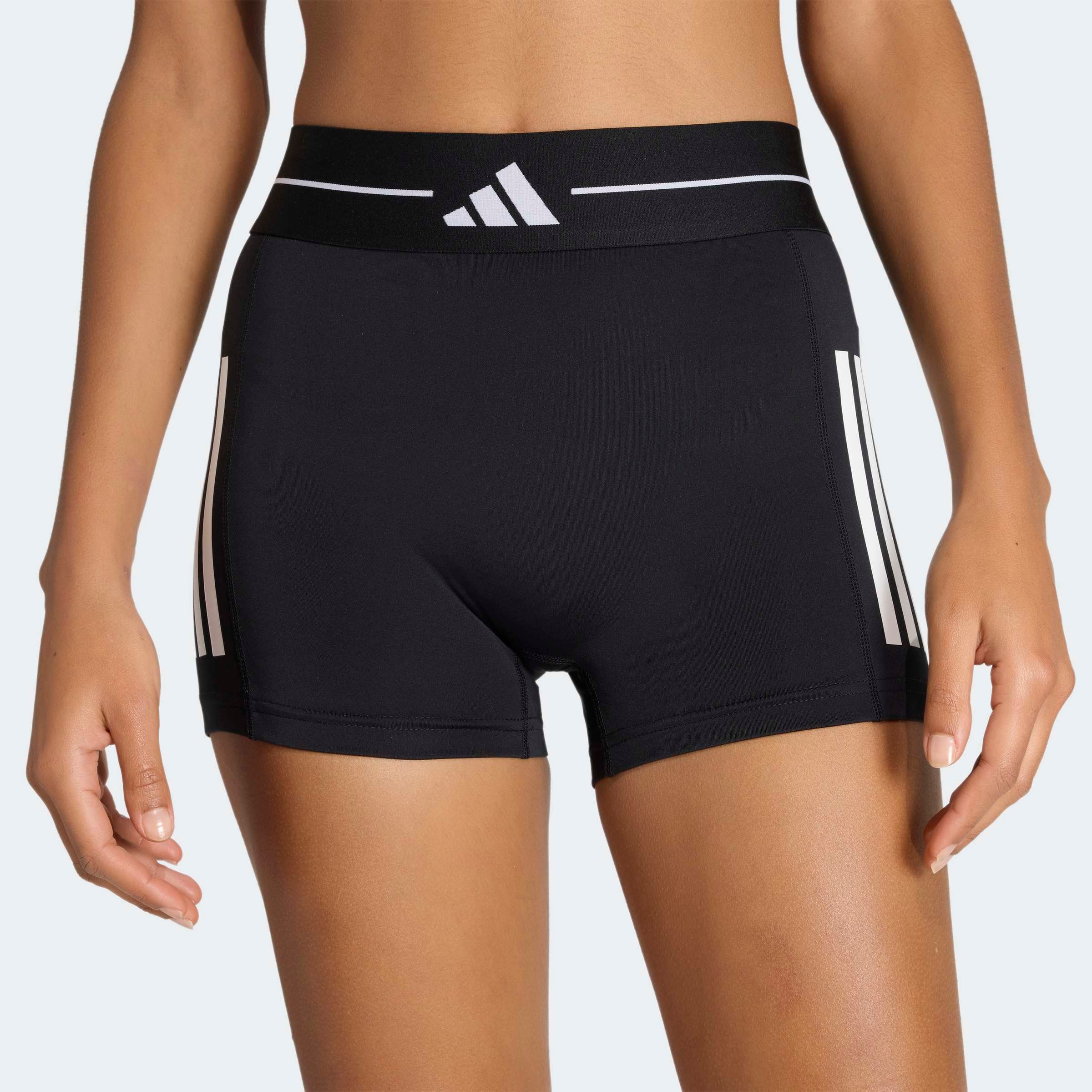 adidas Performance Shorts »HYPERGLAM 3-STREIFEN KURZE LEGGINGS«  für sportliche Fitness-Einsätze, mit climacool®, aus Polyester
