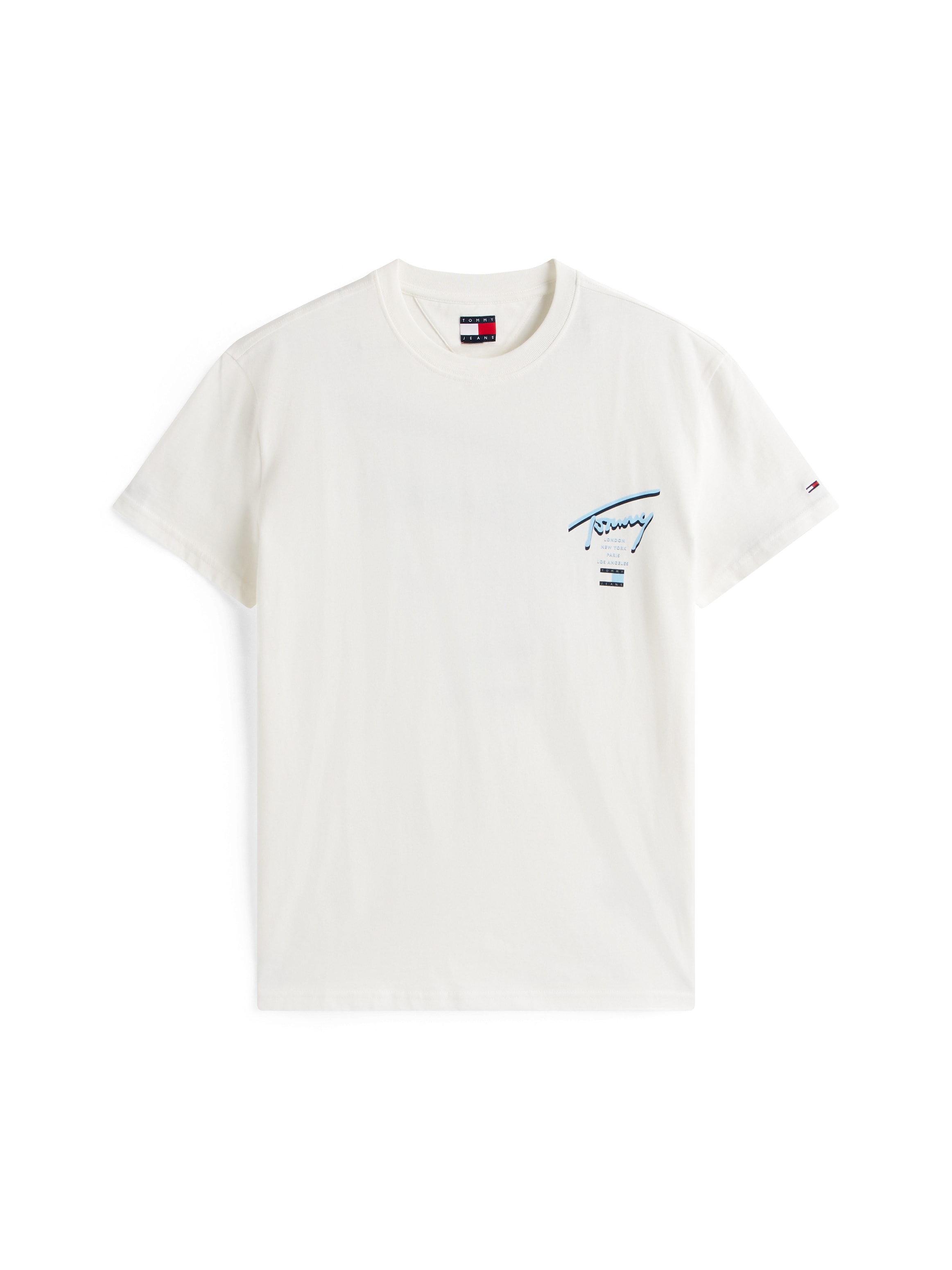 Tommy Jeans T-Shirt »TJM REG SIGNATURE CITY TEE«, mit großem Rückenprint
