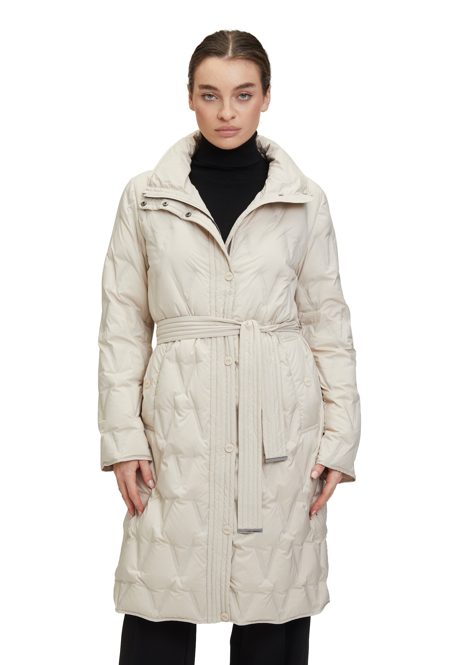 Betty Barclay Daunenjacke »Daunen-Steppjacke mit Bindegürtel«