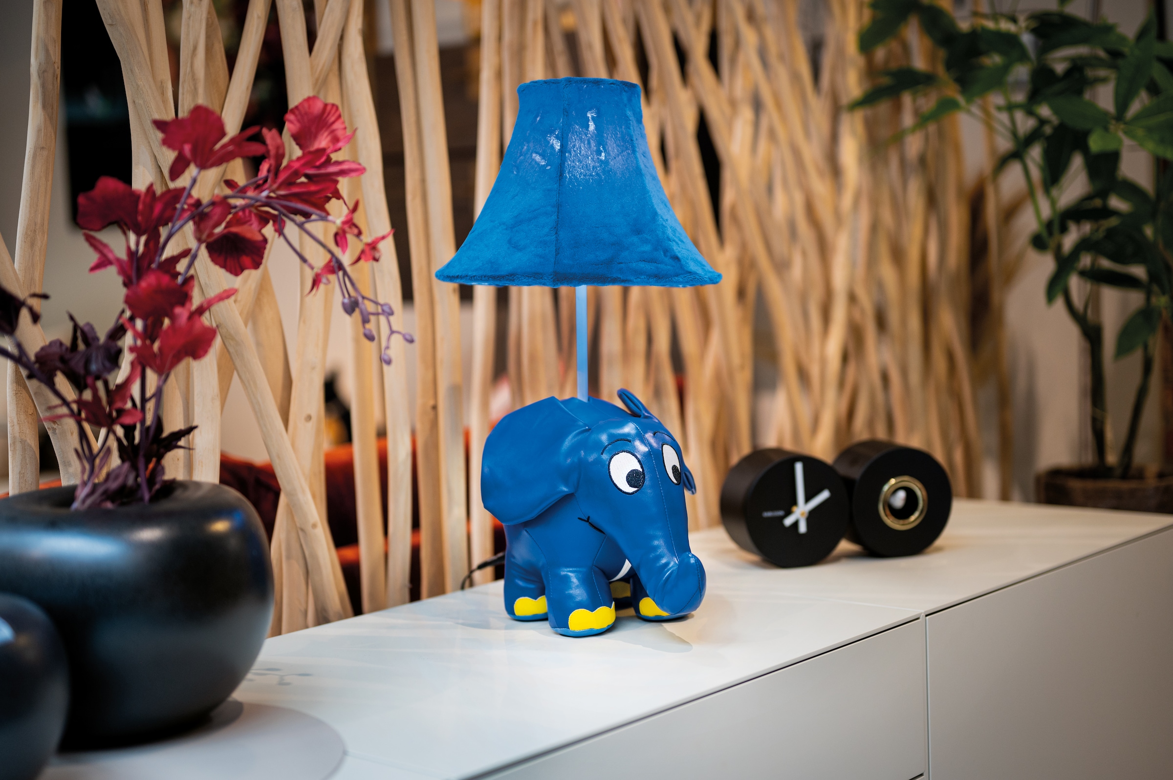 Happy Lamps for smiling eyes LED Tischleuchte »Der Elefant« GU 5,3 1 Stk. Warmweiß Hochwertig, Einzigartig, Zertifiziert