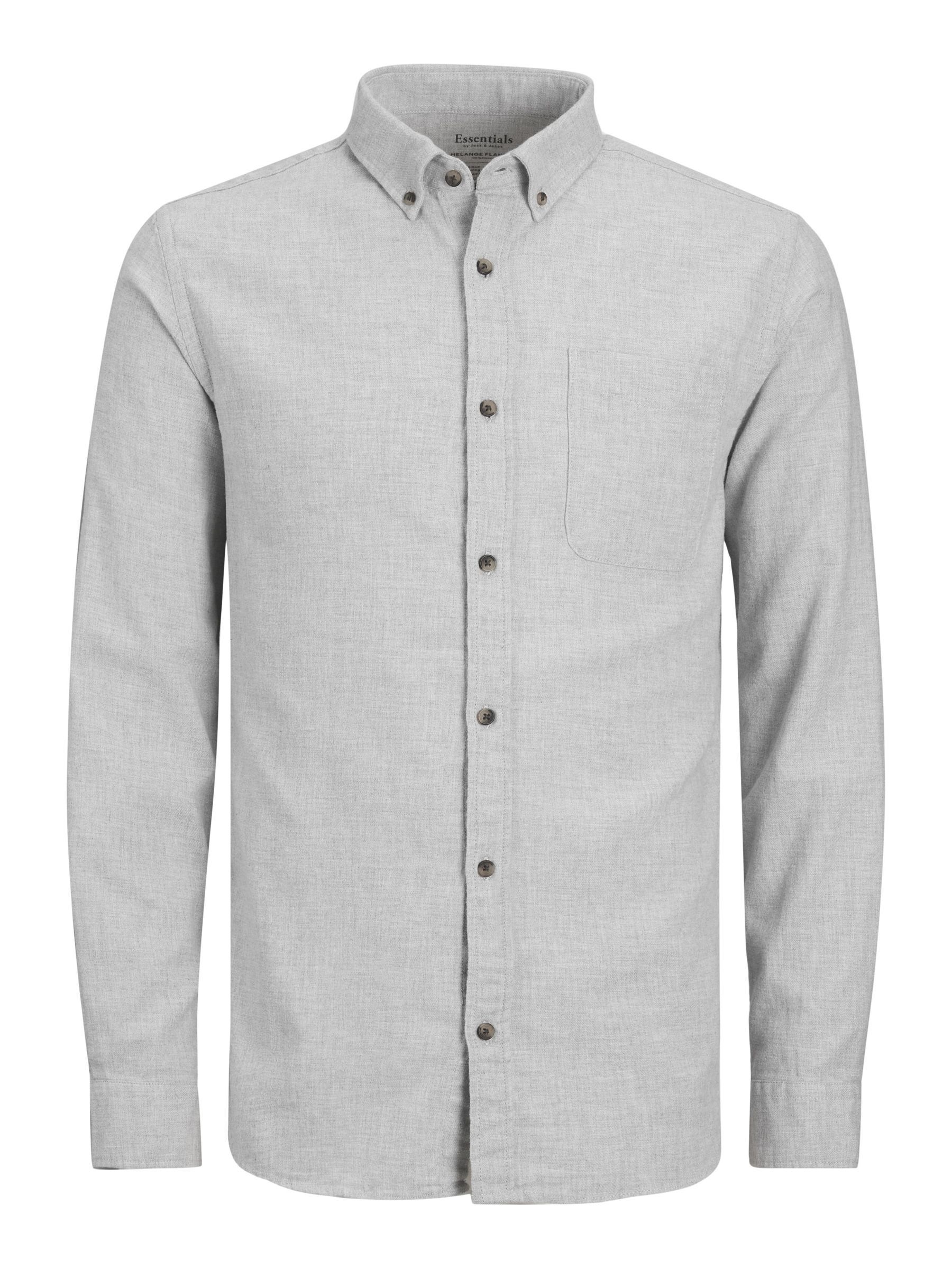 Jack & Jones Langarmhemd »JJECLASSIC MELANGE SHIRT LS SN«