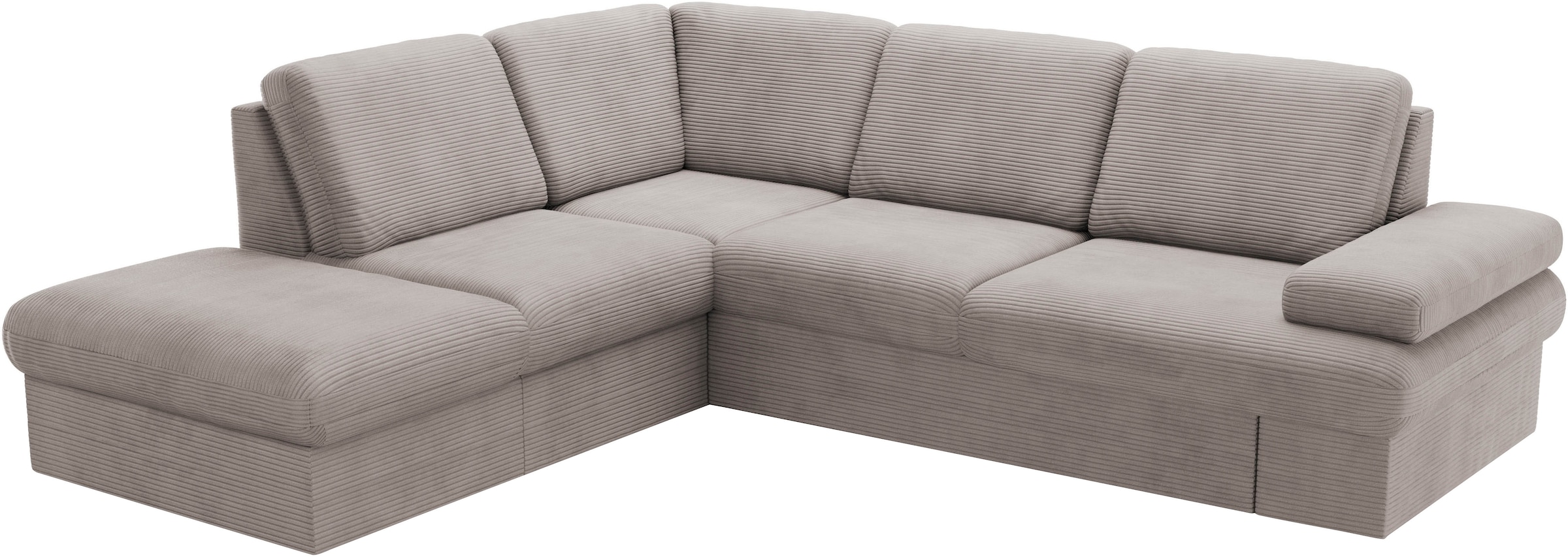 sit&more Ecksofa »Moreno«, mit Armteilverstellung,wahlweise mit Bettfunktion
