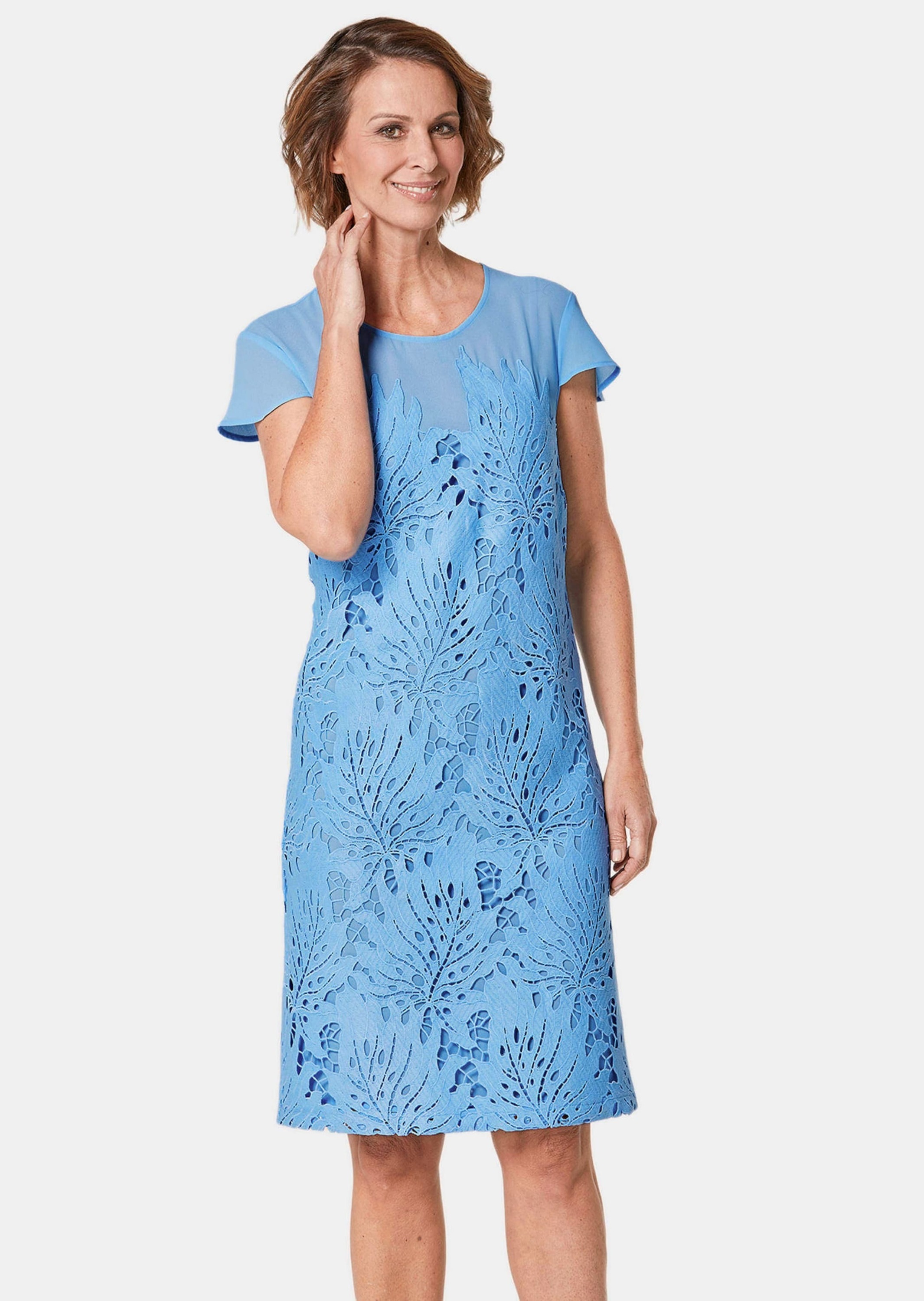 GOLDNER Abendkleid »Spitzenkleid Kleid aus sommerlicher Spitze«