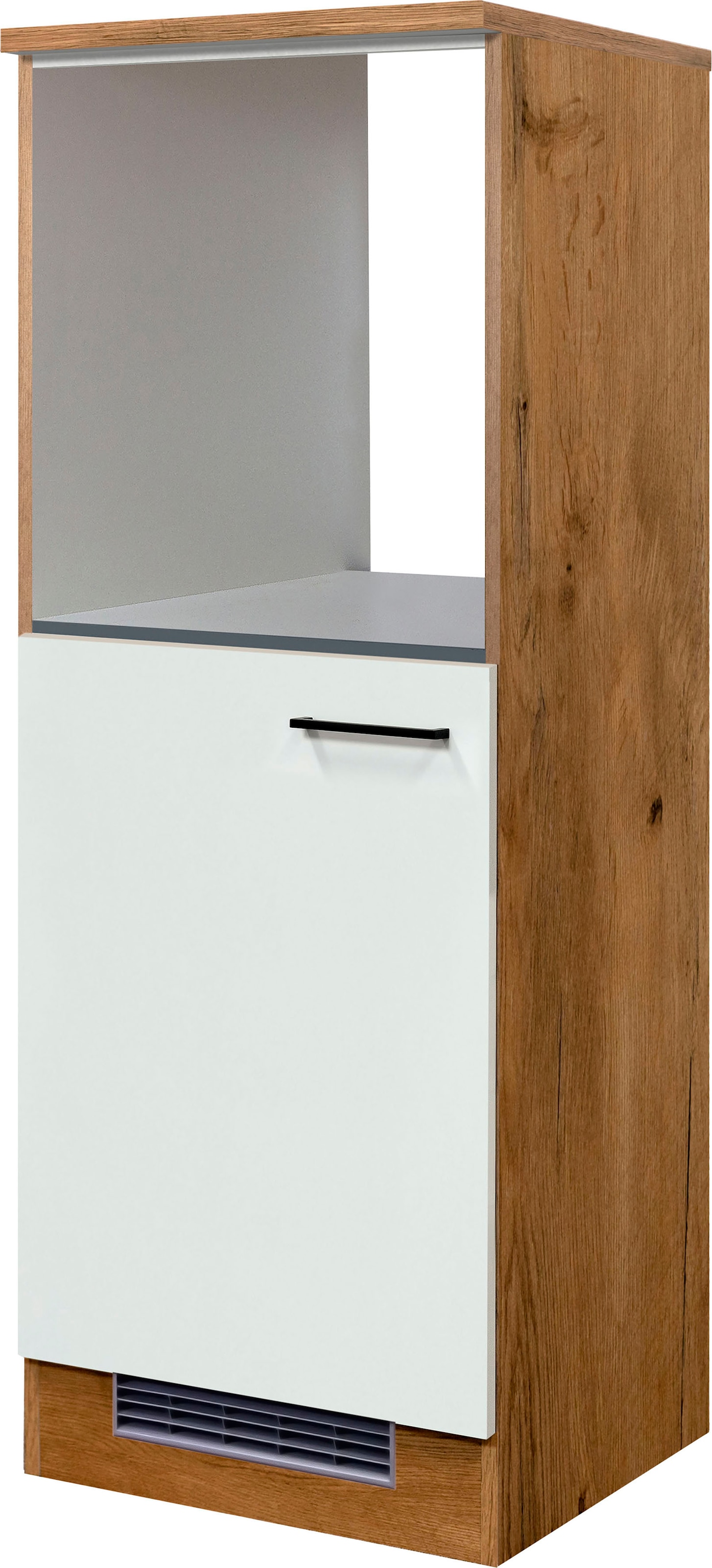 Flex-Well Backofen/Kühlumbauschrank "Vintea" (B x H x T) 60 x 168,5 x 60 cm, mit Metallgriffen