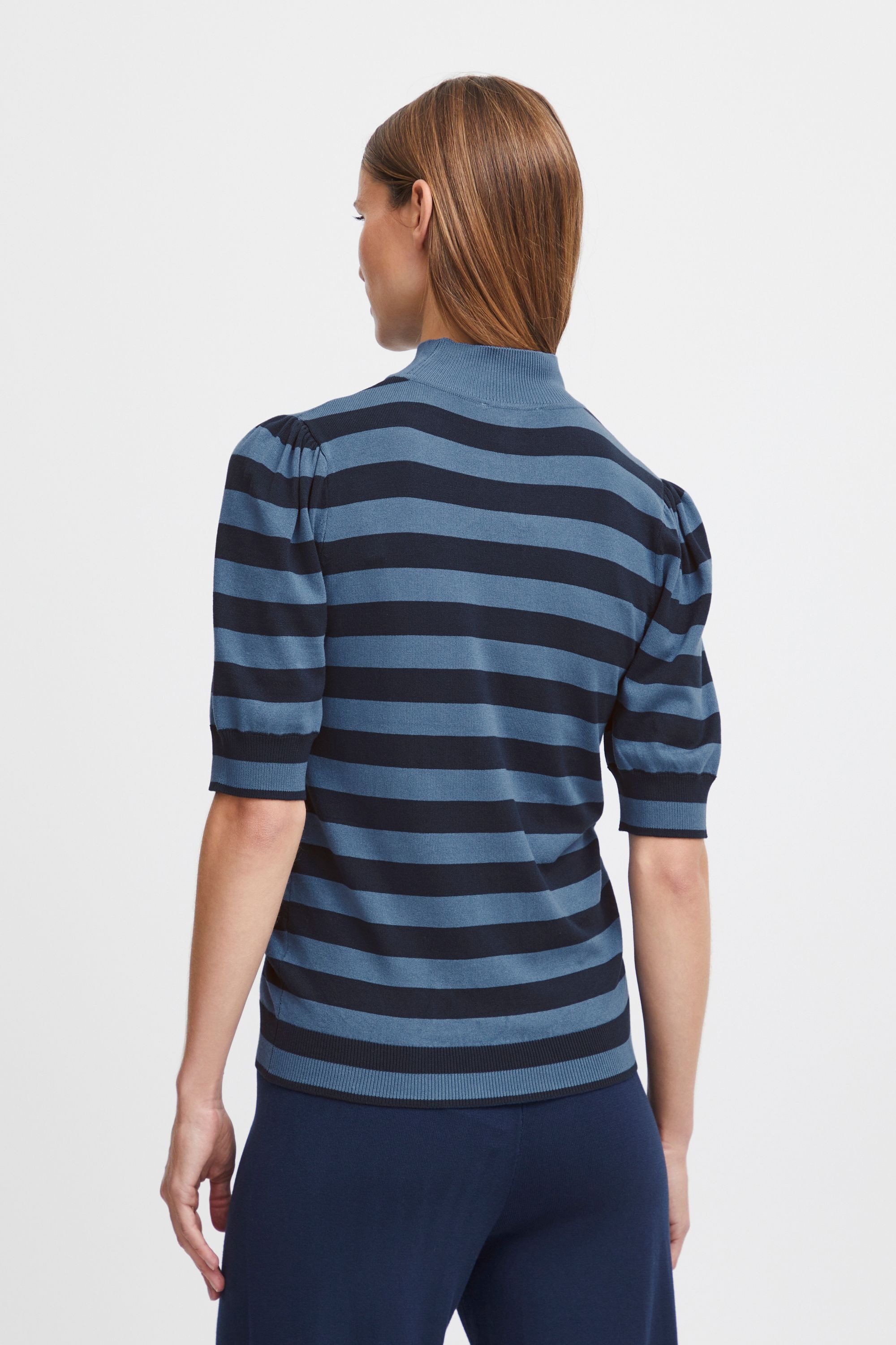 b.young Strickfleece-Pullover »Strickpullover BYMMMORLA PUFF SLEEVE -«