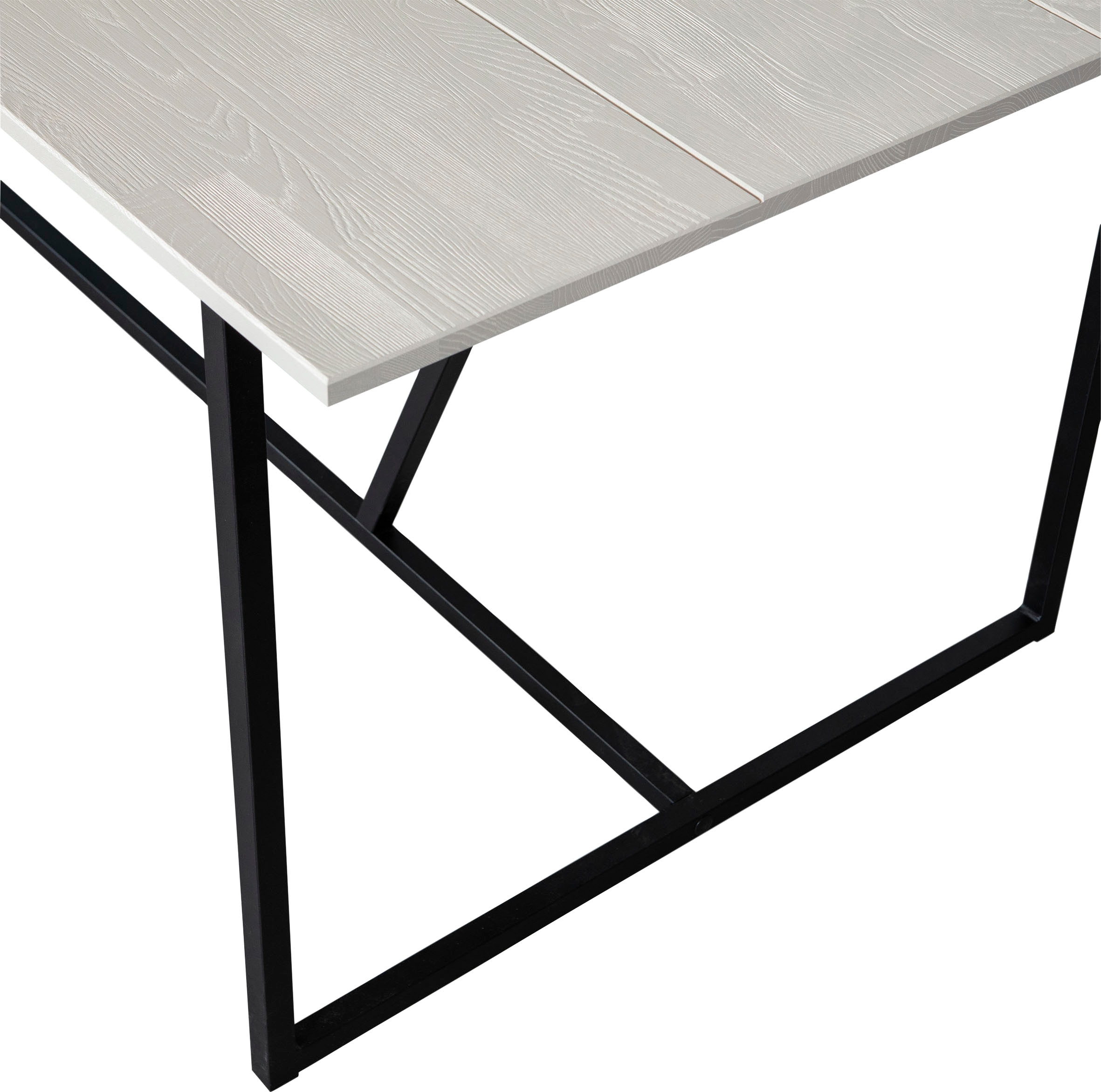 WOOOD Esstisch »Silas«, rechteckige Form, Holz teilmassiv, H 75 cm x B 220 cm