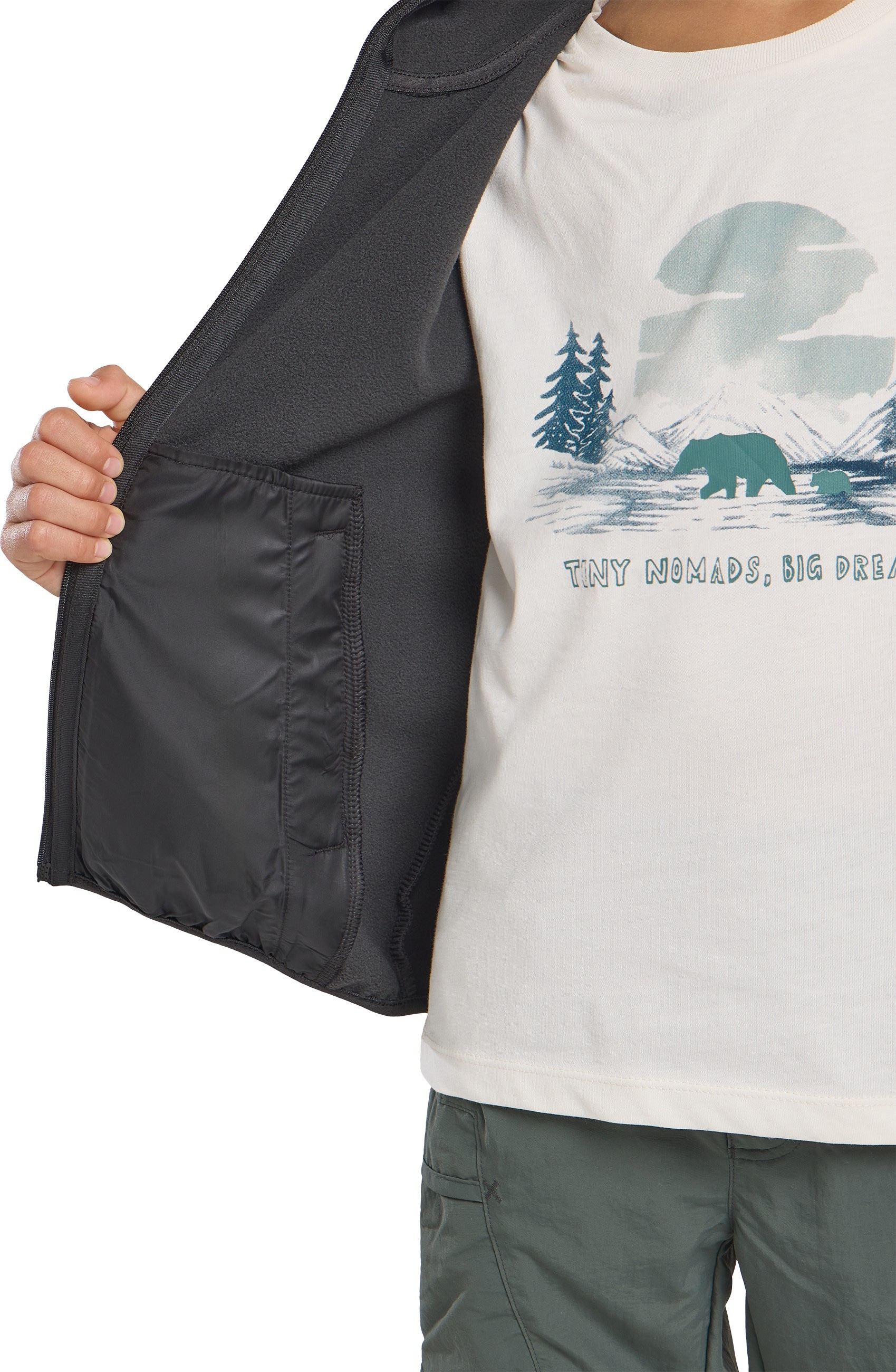 Jack Wolfskin Softshelljacke »FOURWINDS JACKET KIDS« mit Kapuze