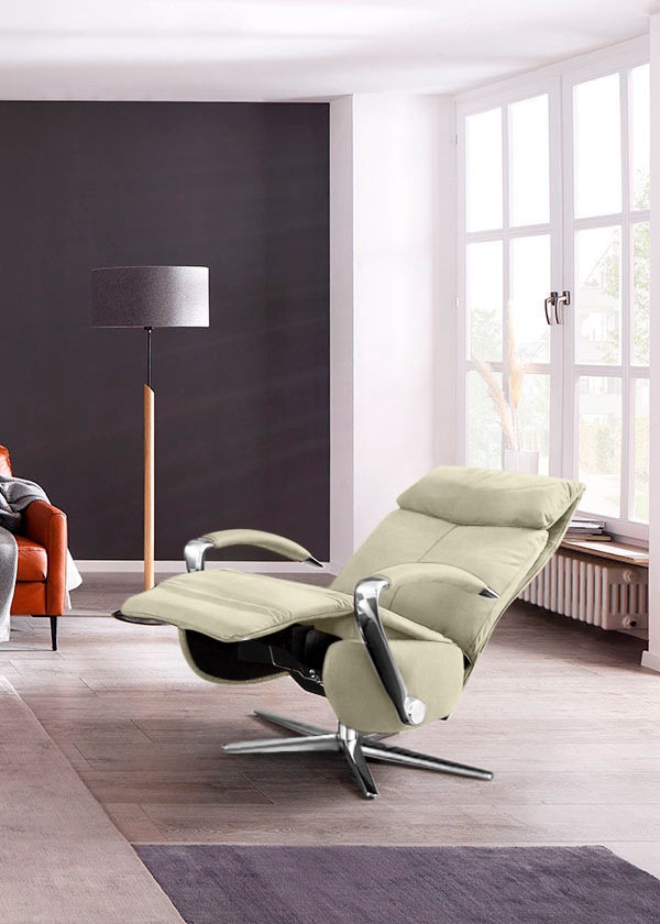 W.SCHILLIG Relaxsessel »rumbaa« wahlweise mit Doppelmotor, in Größen S, M & L, mit 5-Sternfuß