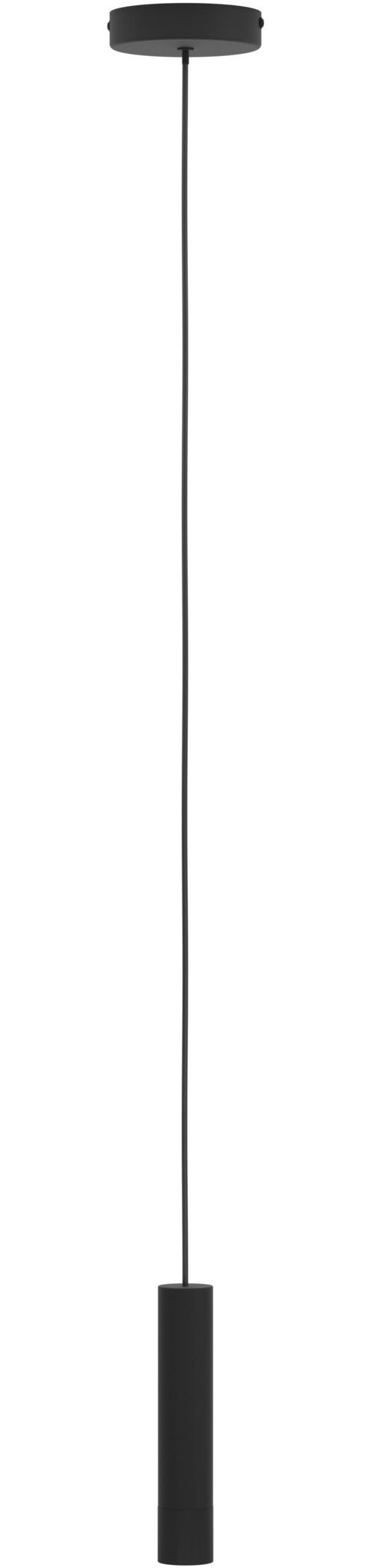 EGLO Hängeleuchte »ALMUDAINA Pendellampe - Stahl - LED - 1X5W - IP20« LED-Modul 1 Stk. Warmweiß Hängelampe, Deckenlampe, Wohnzimmer, Esszimmer, H110 x Ø4 cm