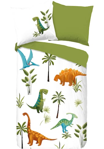 good morning Kinderbettwäsche »Jurassic park«, (2 tlg.), mit Dinosauriern kaufen