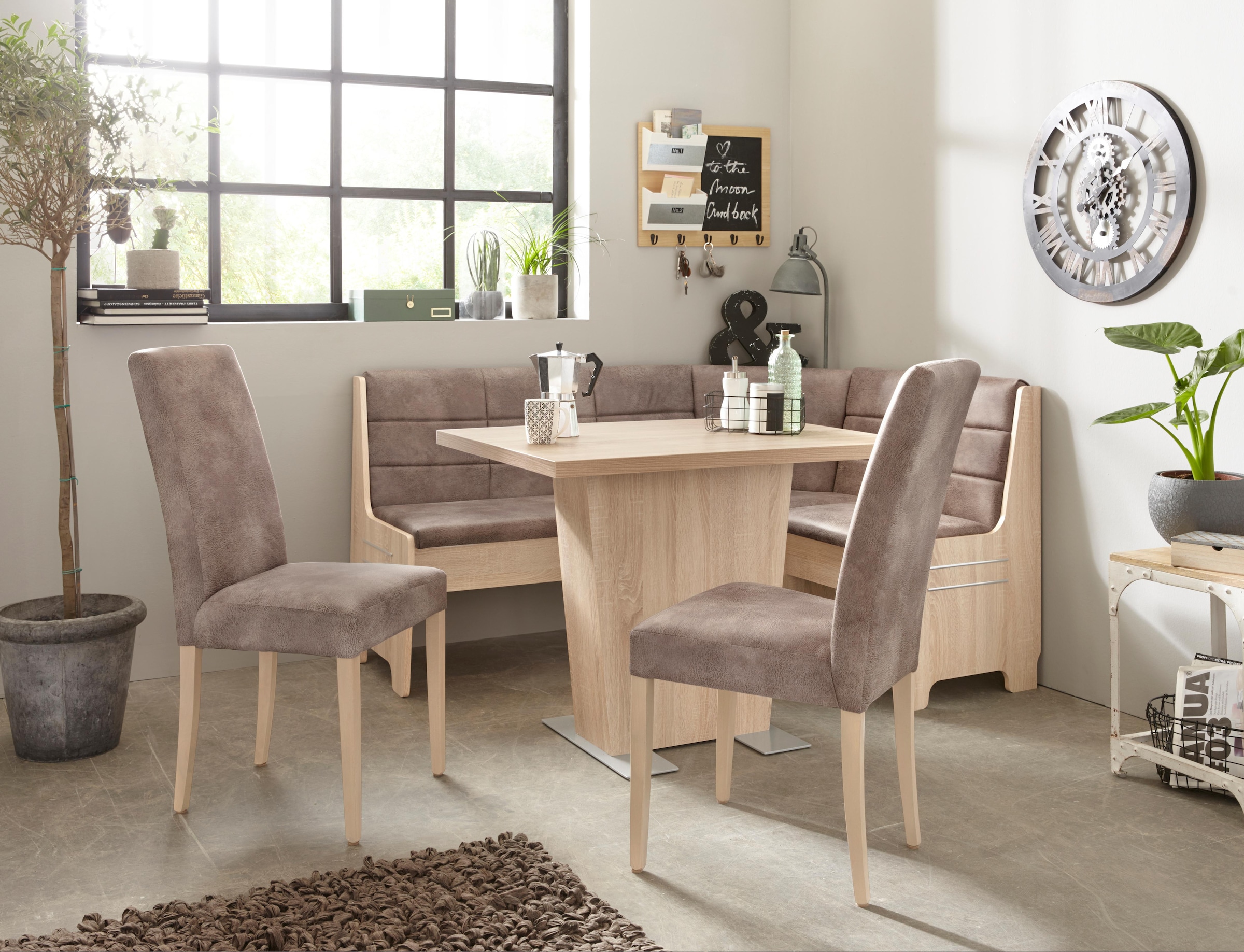 INOSIGN Eckbankgruppe »Carola«, (Set, 4 tlg.)