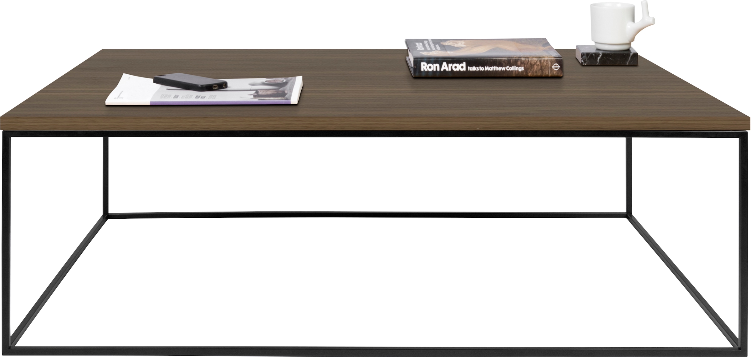 TemaHome Couchtisch »Gleam«, mit einer Platte aus Marmor oder Holz