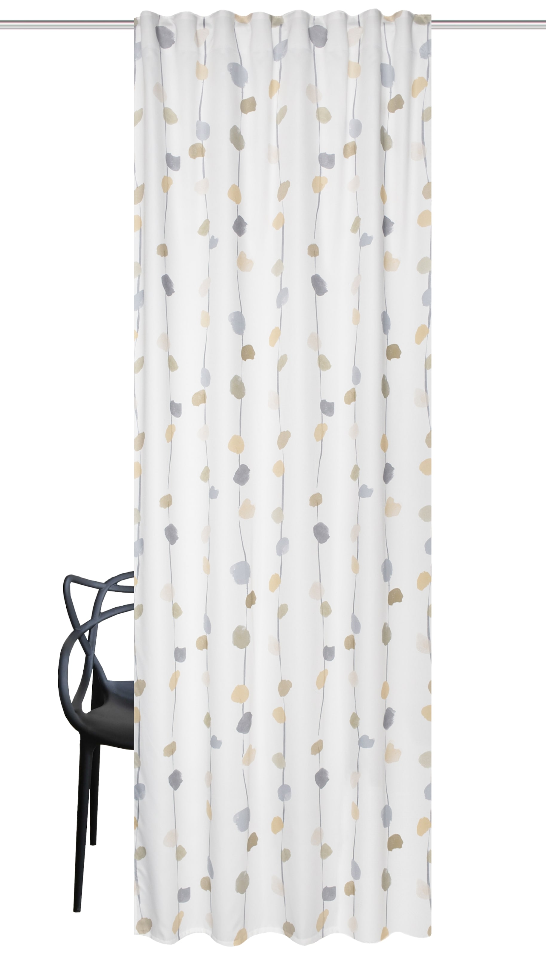 HOME WOHNIDEEN Vorhang »EFFIE« Multifunktionsband 1 Stk. tlg. Kombibandschal Dekostoff, bedruckt
