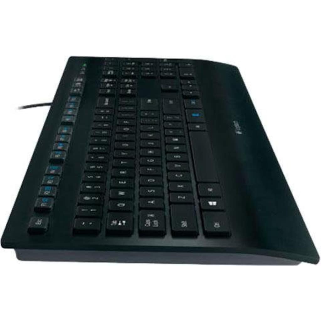 Logitech PC-Tastatur »K280e«, (USB-Anschluss-Ziffernblock)