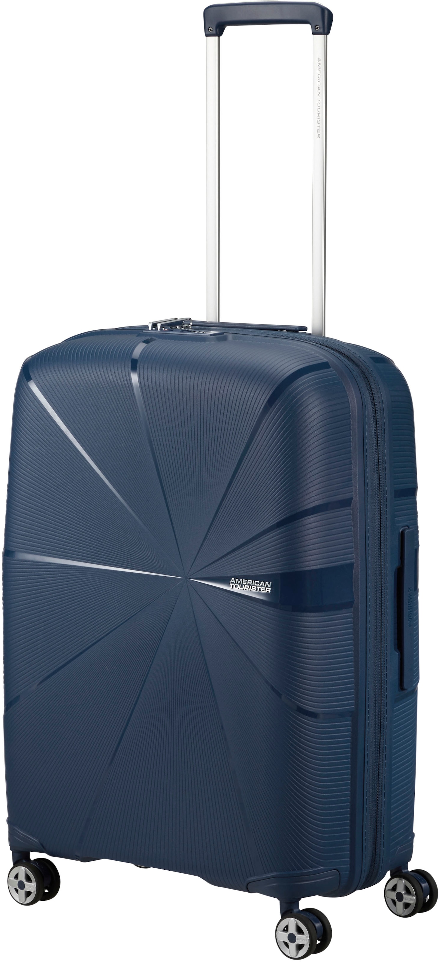 American Tourister® Hartschalen-Trolley »STARVIBE, in verschiedenen Farben und Größen«, 4 Rollen, Handgepäck-Koffer Reisegepäck Koffer TSA-Zahlenschloss