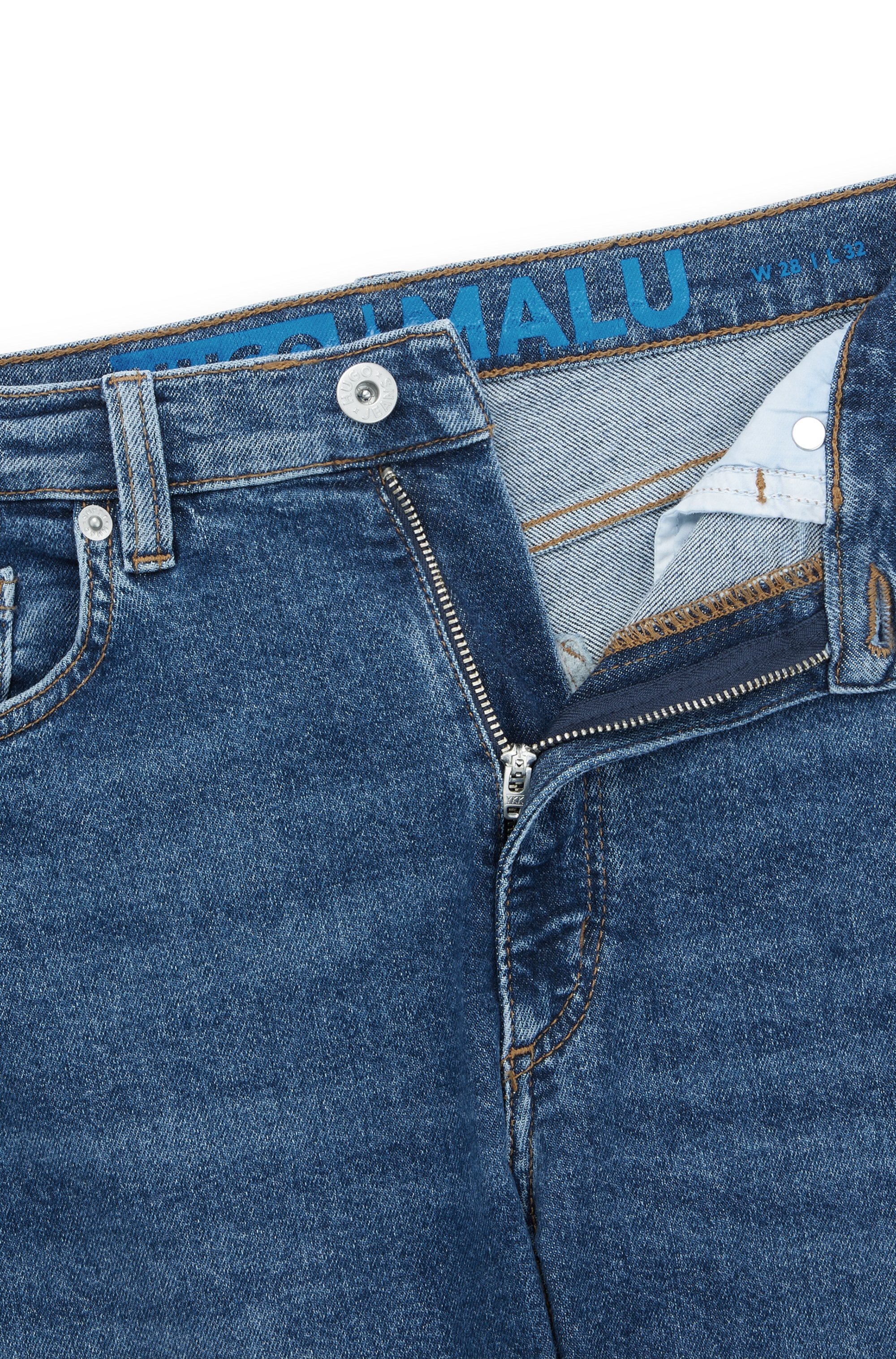 HUGO Blue Skinny-fit-Jeans »Malu«, Skinny Fit mit mittlerer Leibhöhe