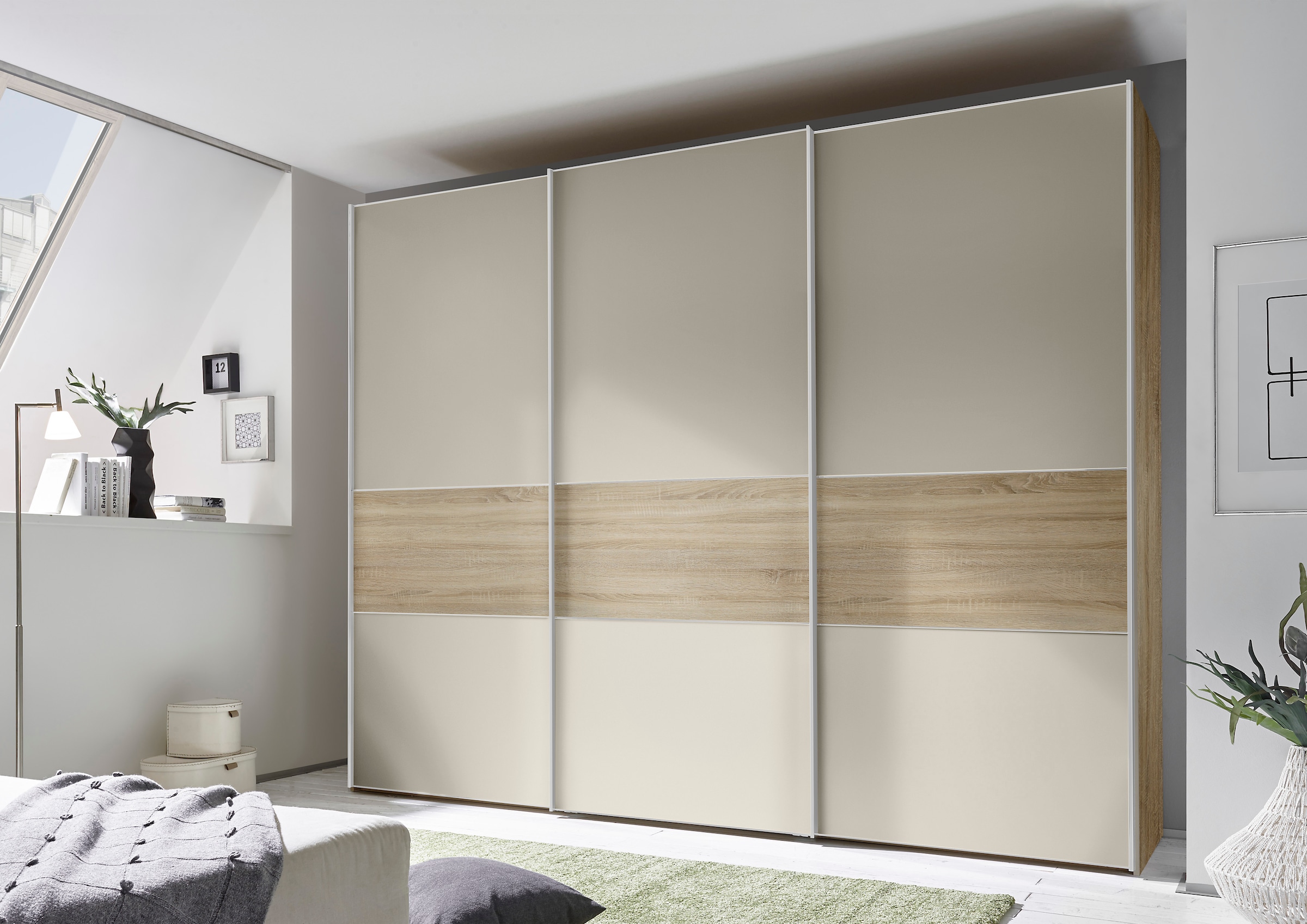 STAUD Schwebetürenschrank »Sinfonie Plus, edles Design in hochwertiger Qualität, Made in Germany« Mit vier verschiedenen Ausstattungsvarianten