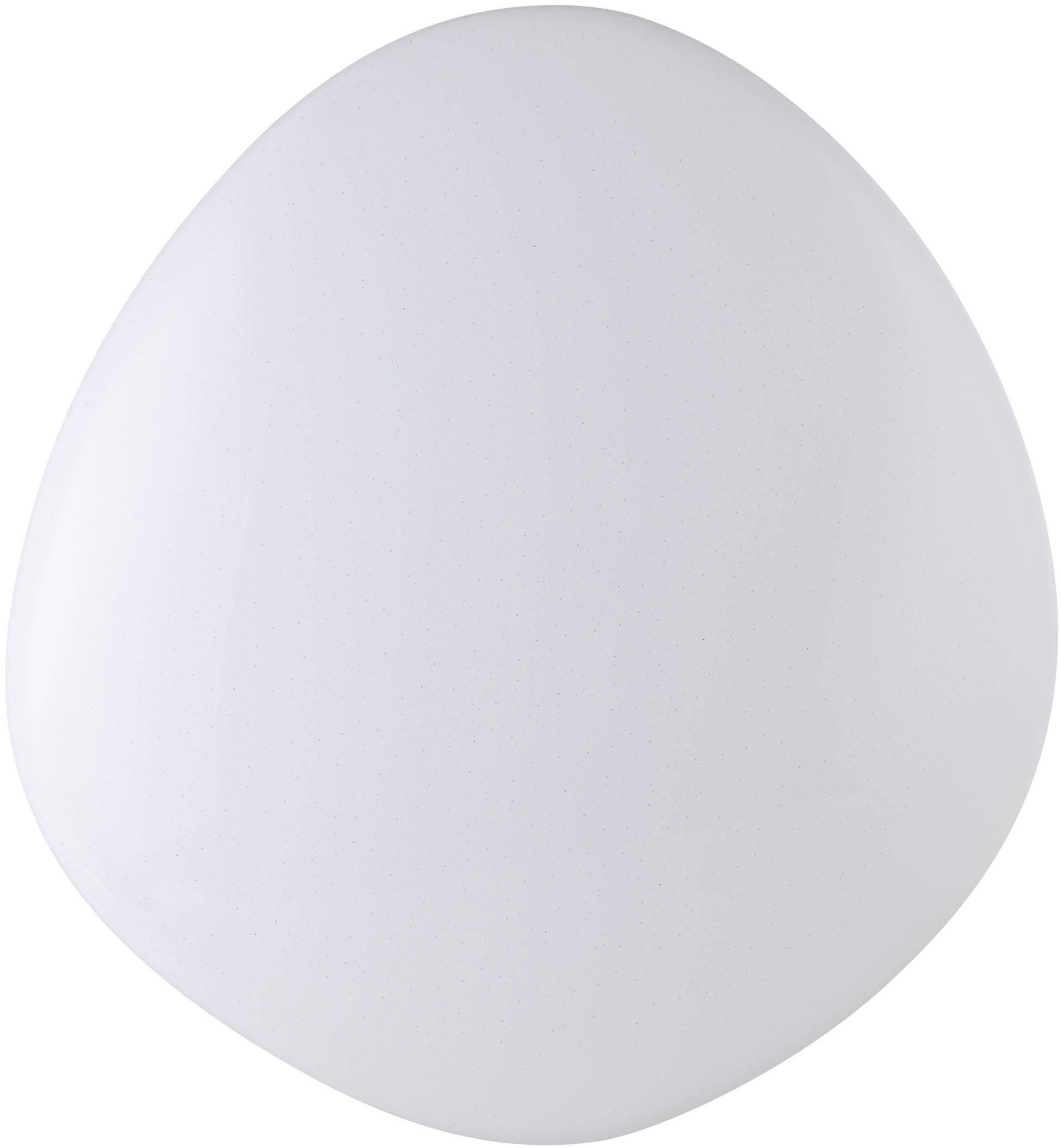 EGLO Deckenleuchte »Sileras Deckenlampe, Sternhimmel-Effekt, Stahl und Kunststoff, Lampe« LED-Modul 1 Stk. Kaltweiß | Neutralweiß | Warmweiß Wand-/Deckenleuchte - H8,5 x Ø60 cm - weiß - 31W inkl.