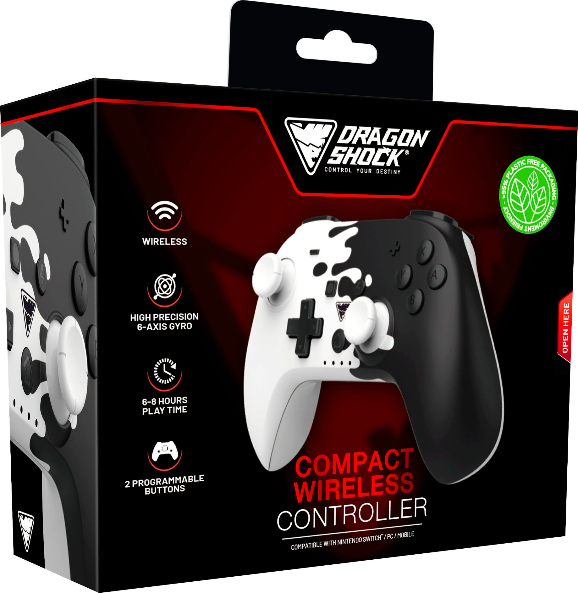 DRAGONSHOCK Controller »Poptop Wireless für Nintendo Switch«