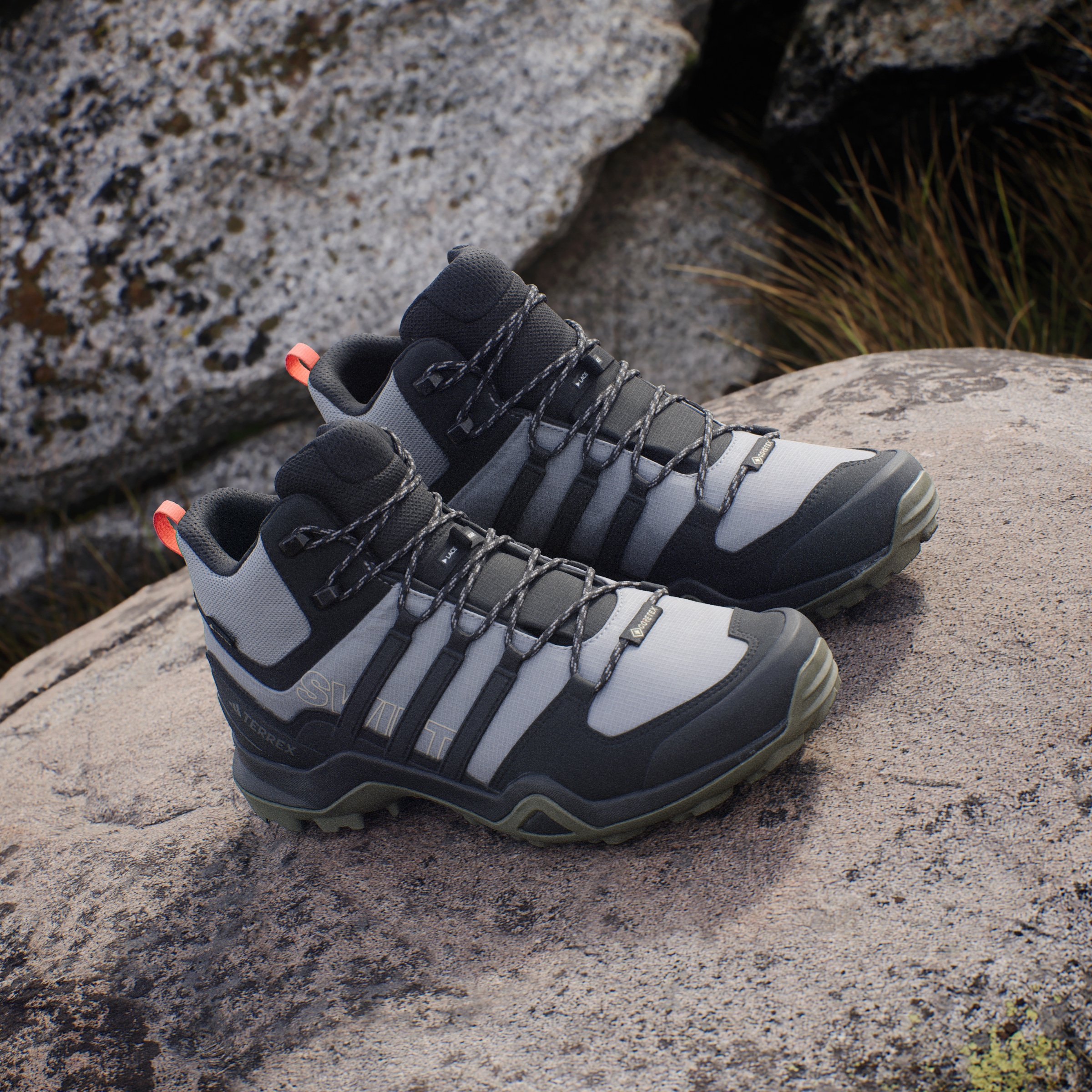 adidas TERREX Wanderschuh »TERREX SWIFT R2 MID GORE-TEX«, wasserdicht