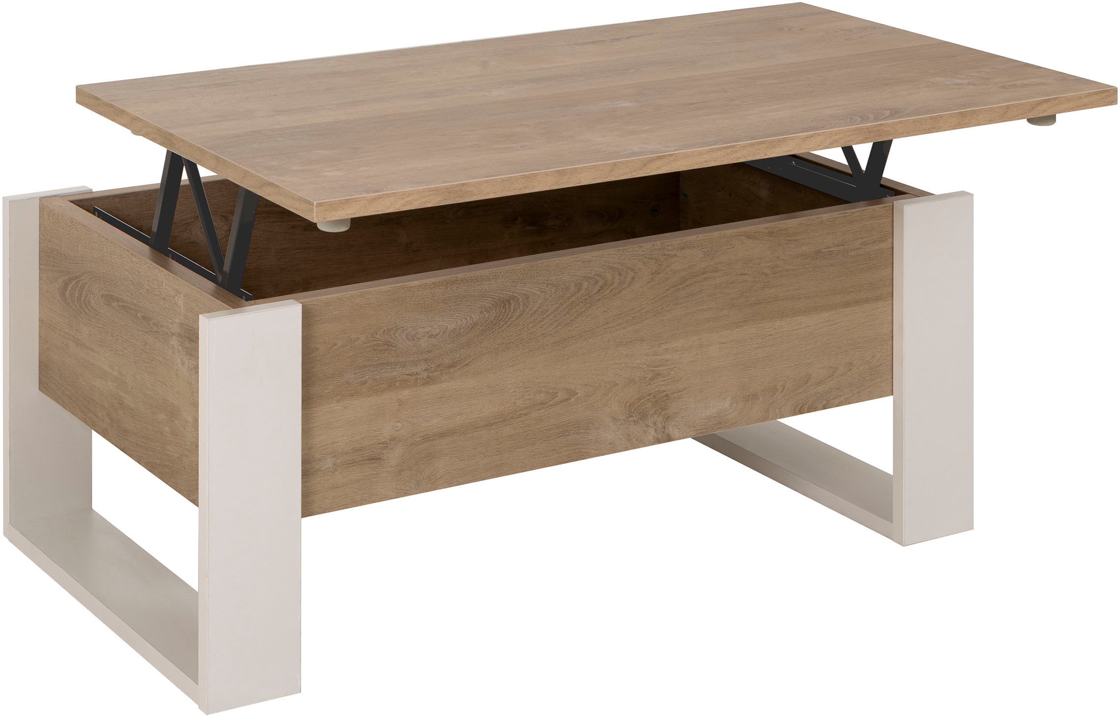 Gami Couchtisch »DENVER« Hochklappbare Tischplatte