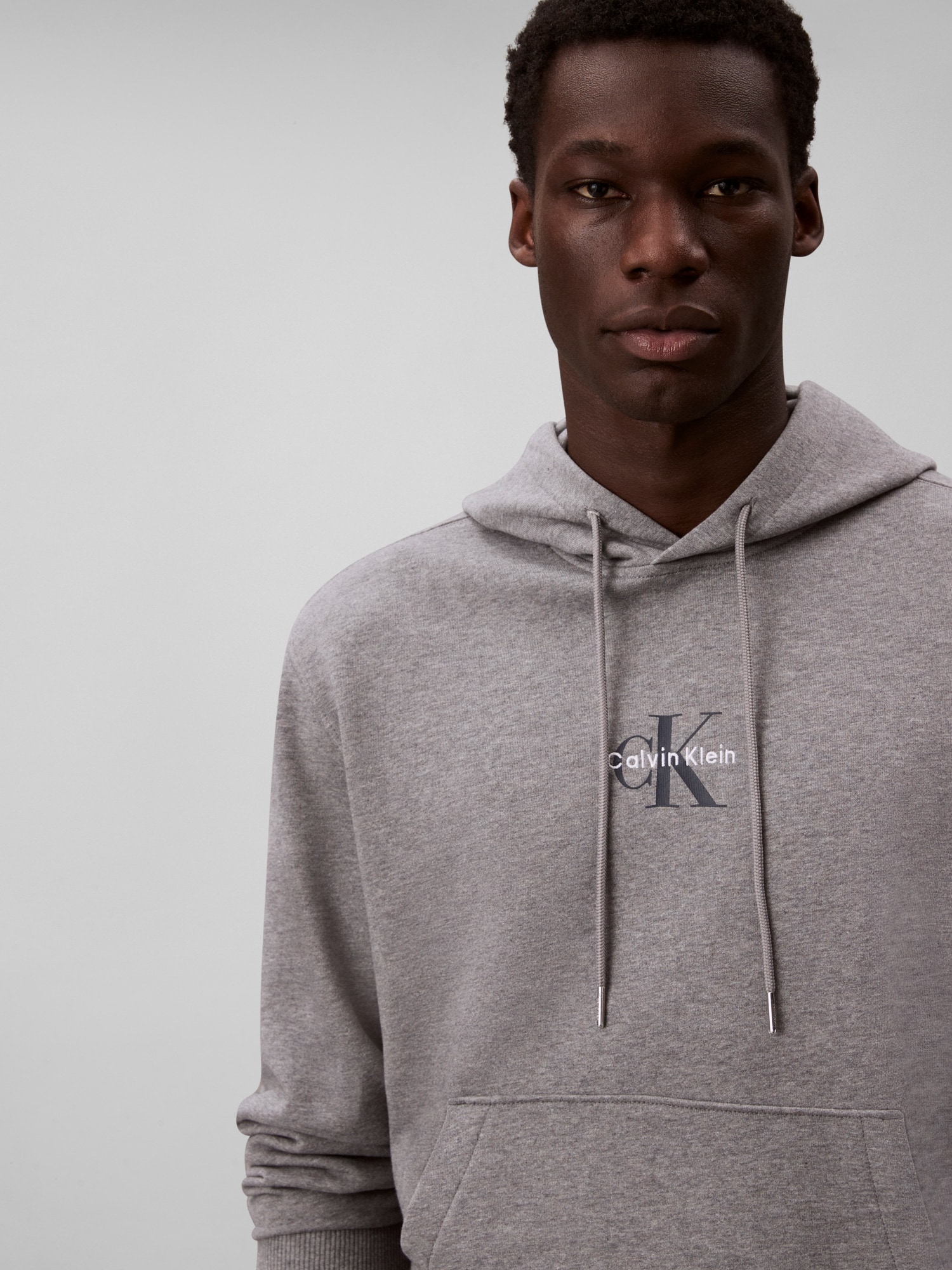 Calvin Klein Jeans Sweatshirt »LS EU 350TERRY MICRO MONOLOGO HO«, Kapuze, regular fit