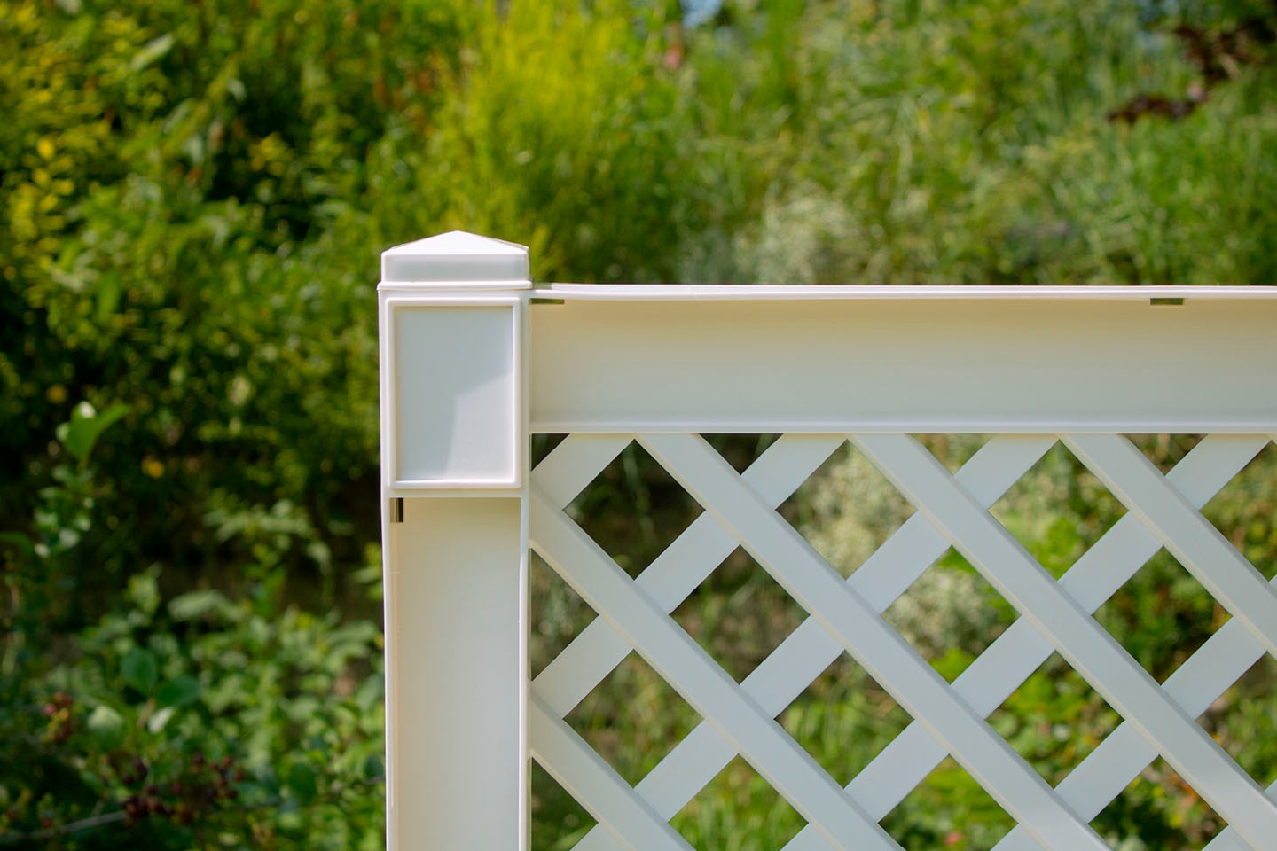KHW Gartenbank »Kopenhagen«, mit Spalier und zwei Pflanzkästen, weiß